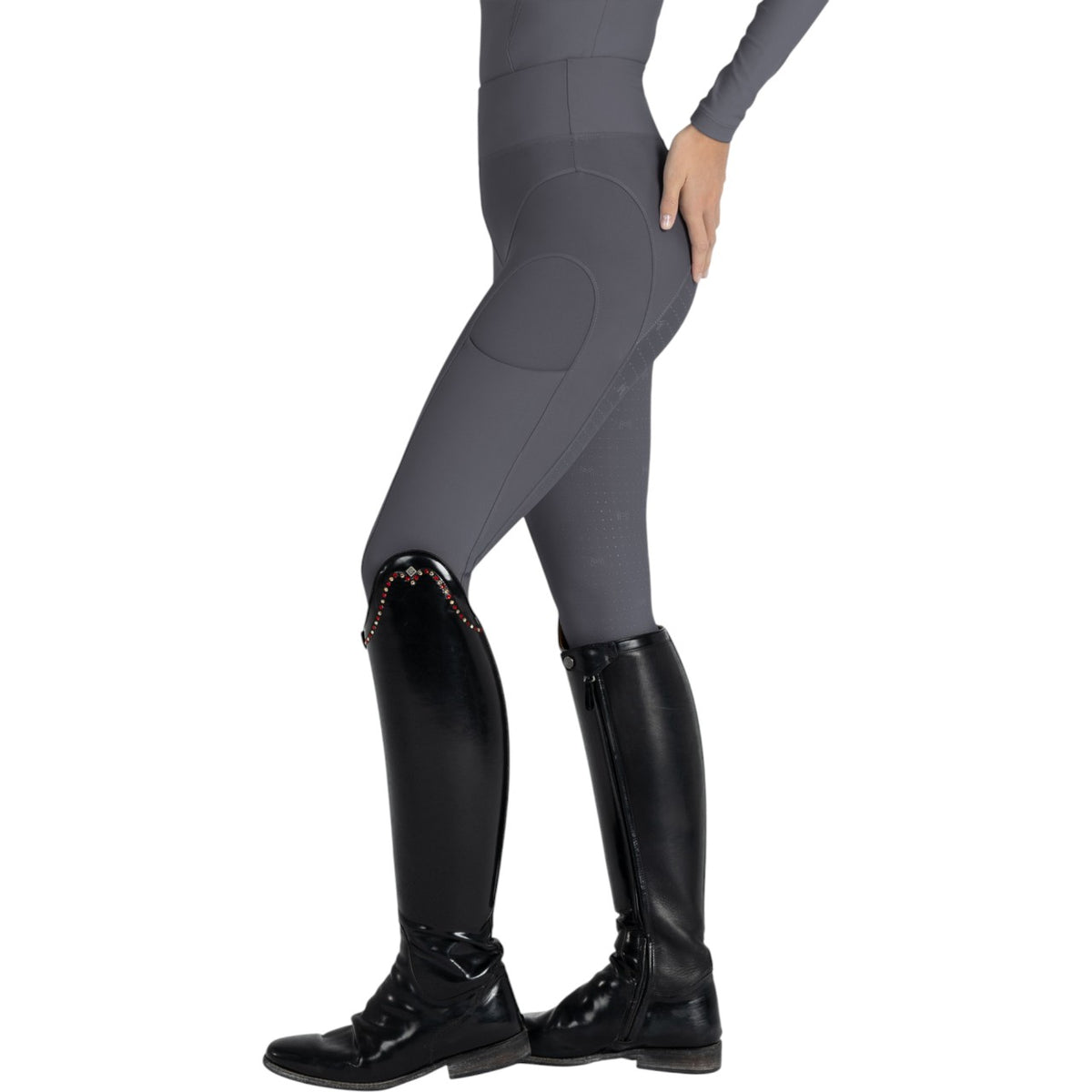 Leggings da equitazione Donna Full-Grip Outline Leggings da equitazione donna