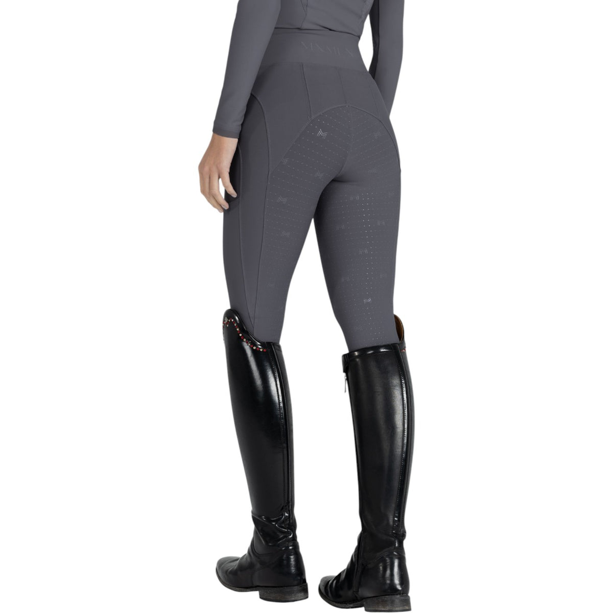 Leggings da equitazione Donna Full-Grip Outline Leggings da equitazione donna