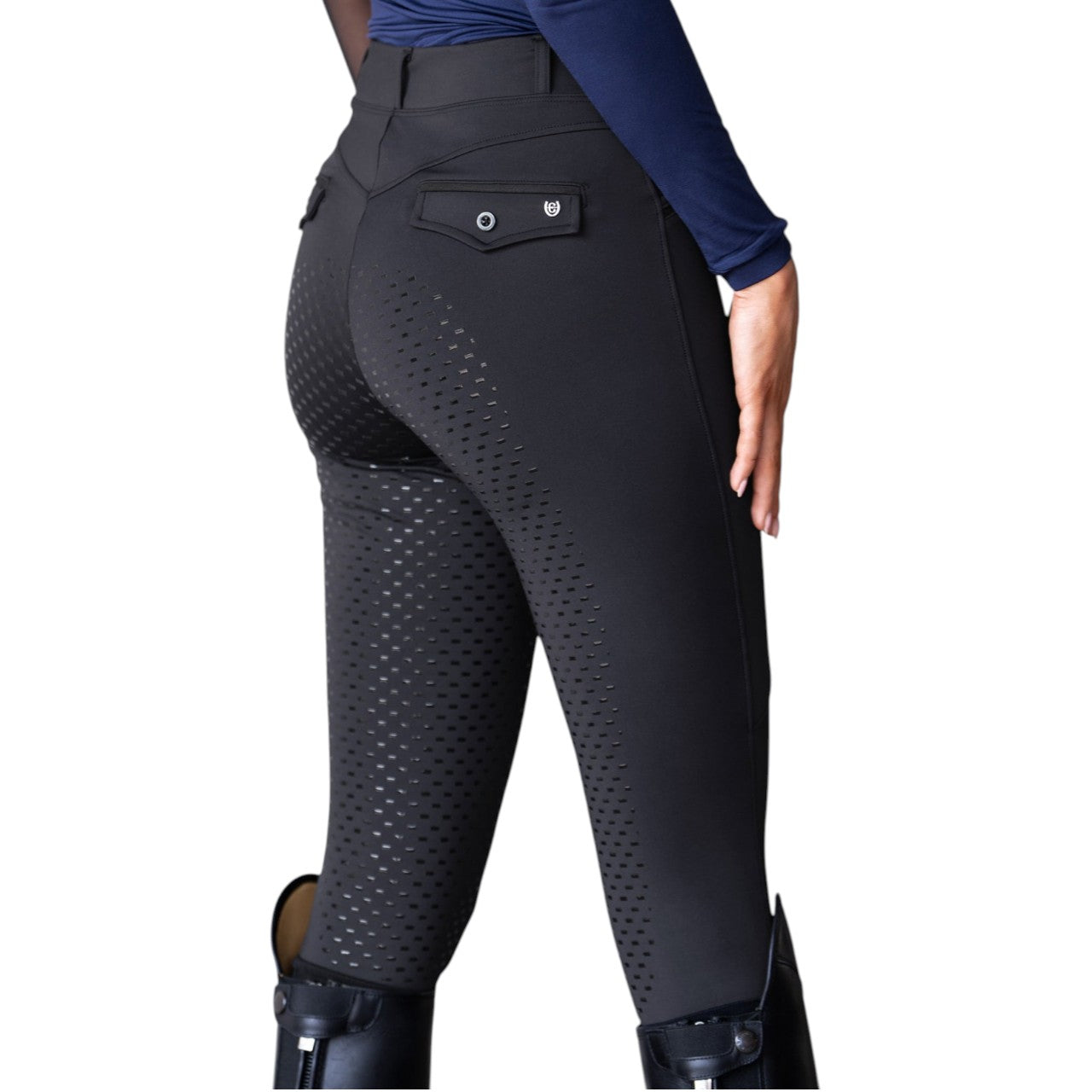Reitleggings Damen Full-Grip Premium Leggings