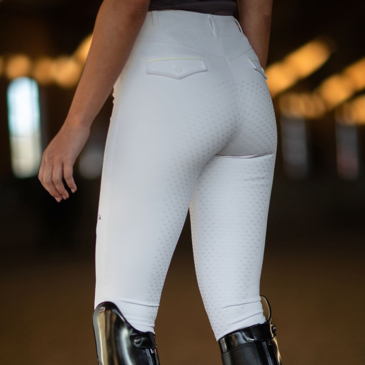 Reitleggings Damen Full-Grip Premium Leggings
