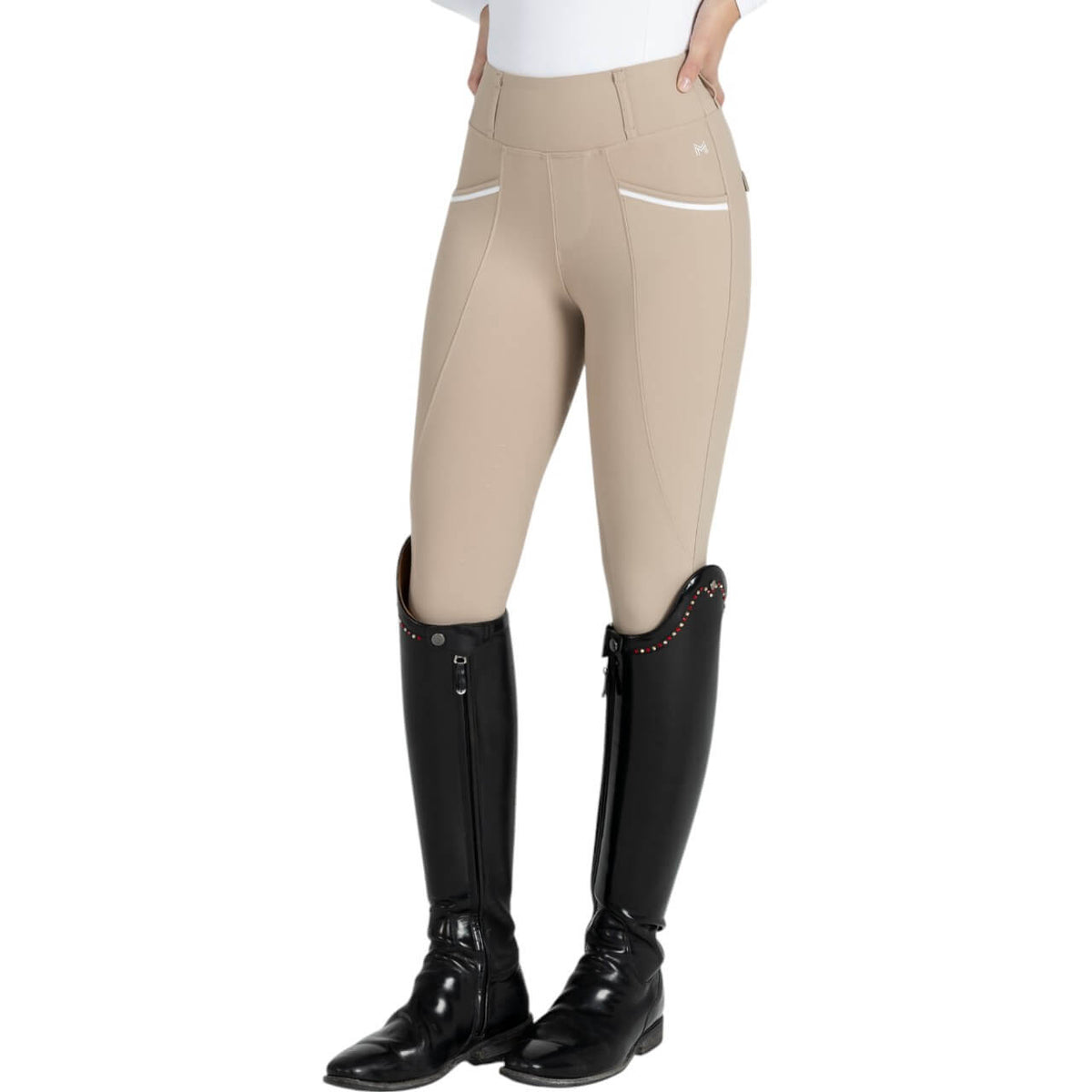 Rideleggings dame Full-Grip Pro Riding Leggings
