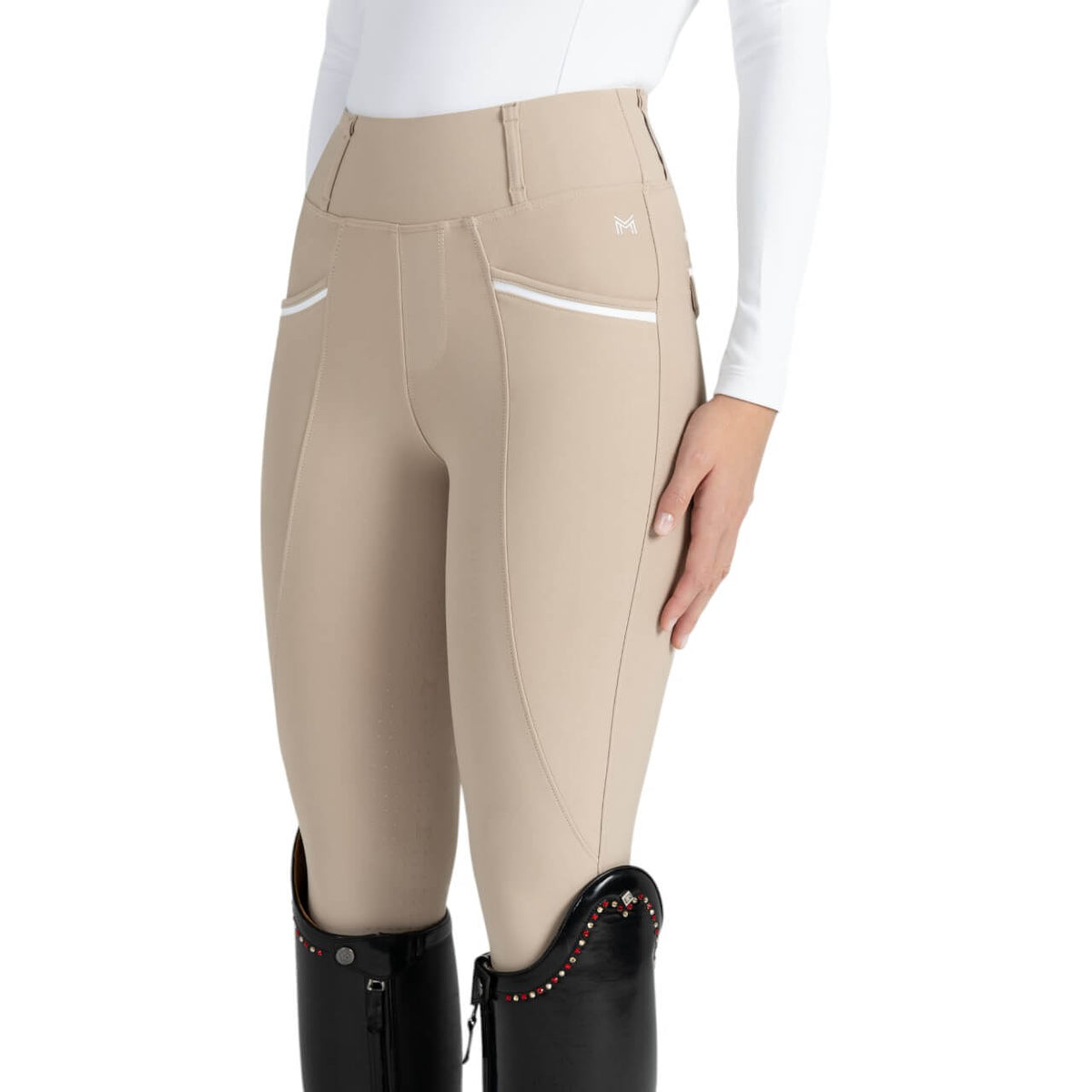 Rideleggings dame Full-Grip Pro Riding Leggings