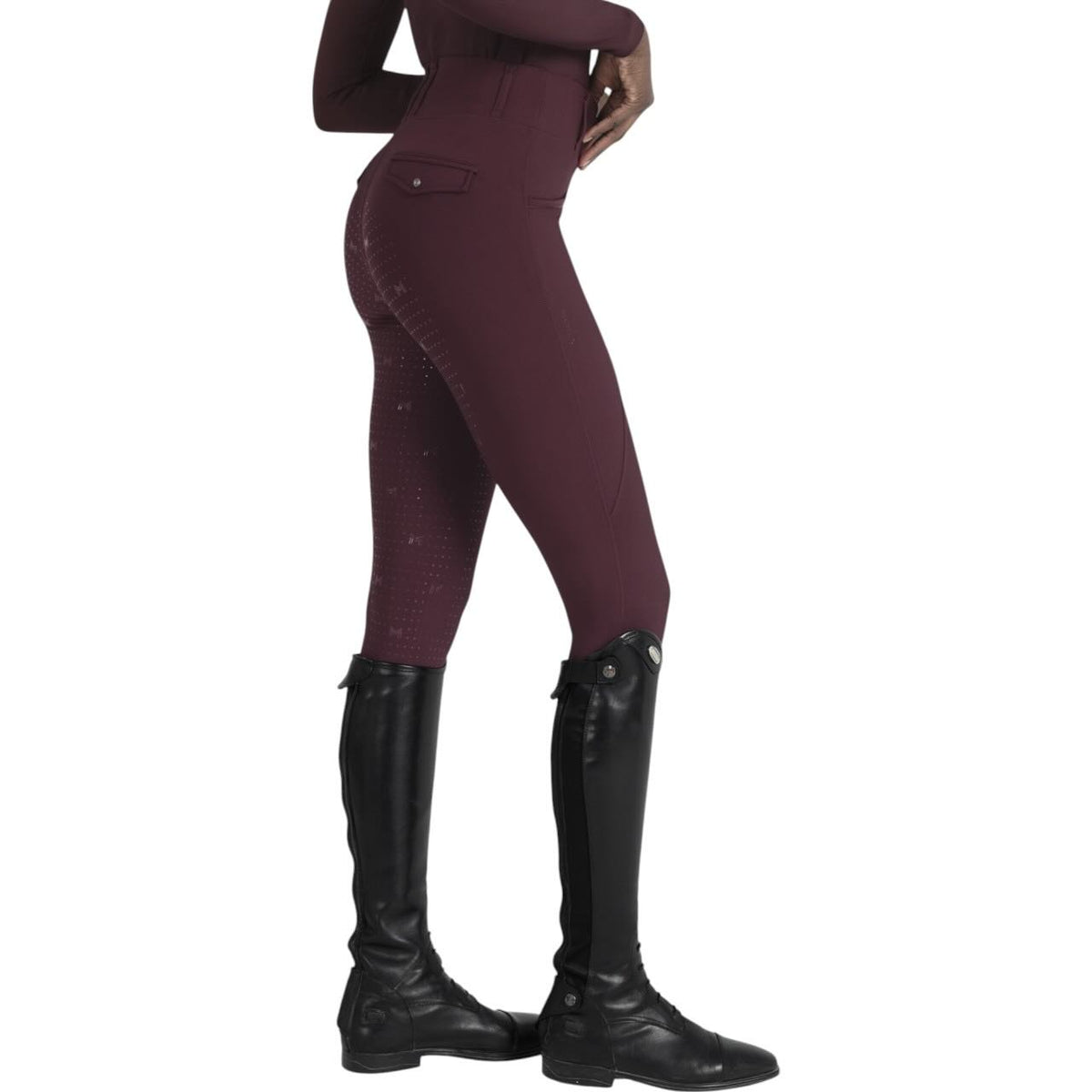 Rideleggings dame Full-Grip Pro Riding Leggings