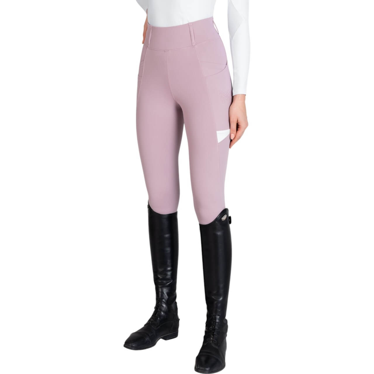 Reitleggings Damen Full-Grip Tech Damenreitleggings