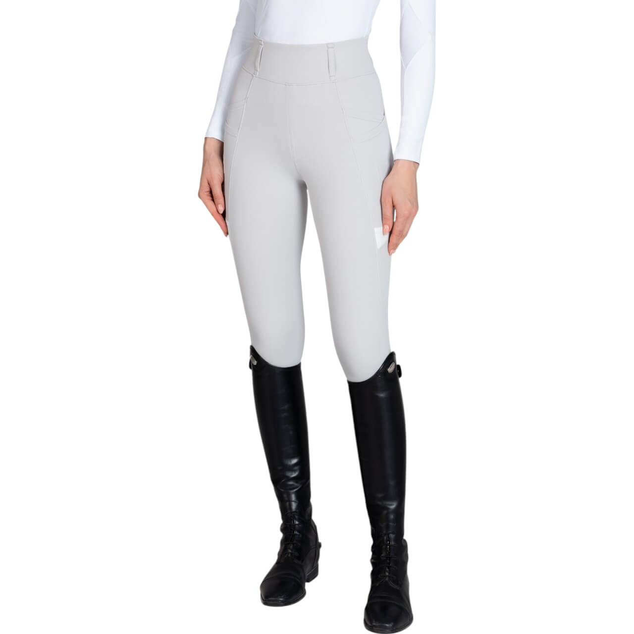 Reitleggings Damen Full-Grip Tech Damenreitleggings