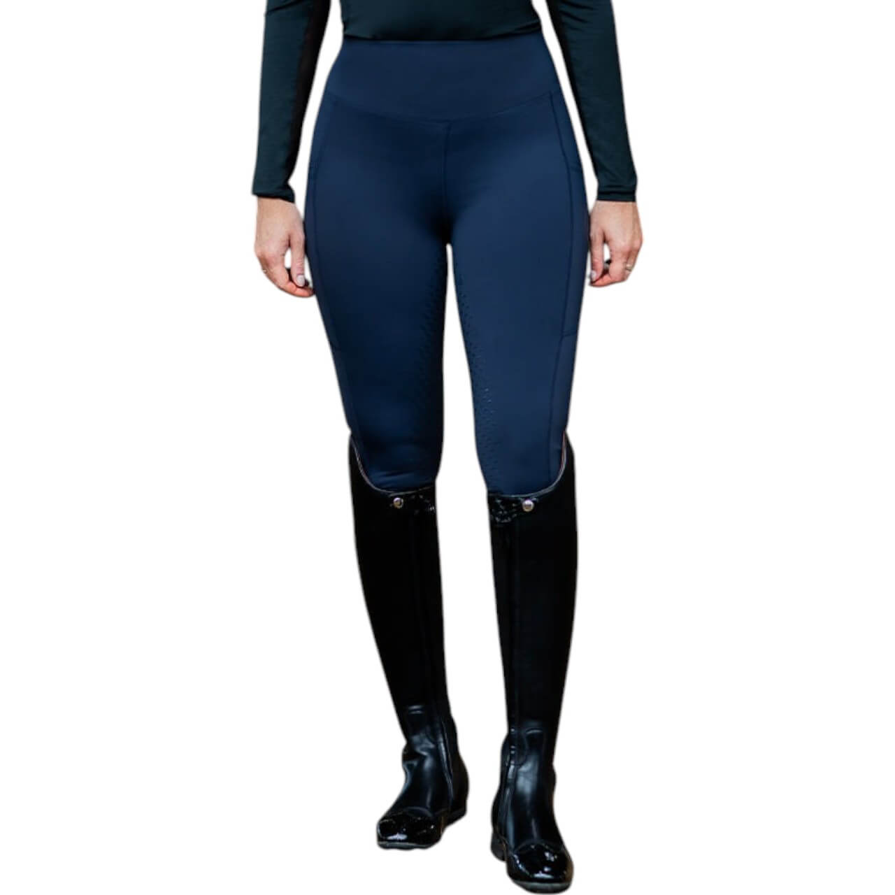 Reitleggings Damen Knee-Grip Movement Leggings