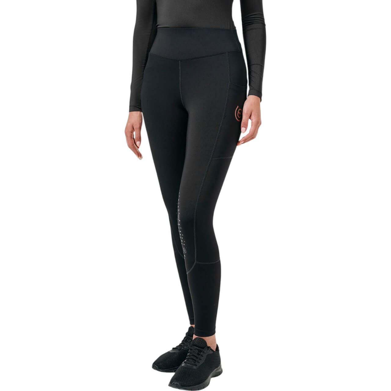 Reitleggings Damen Knee-Grip Movement Leggings