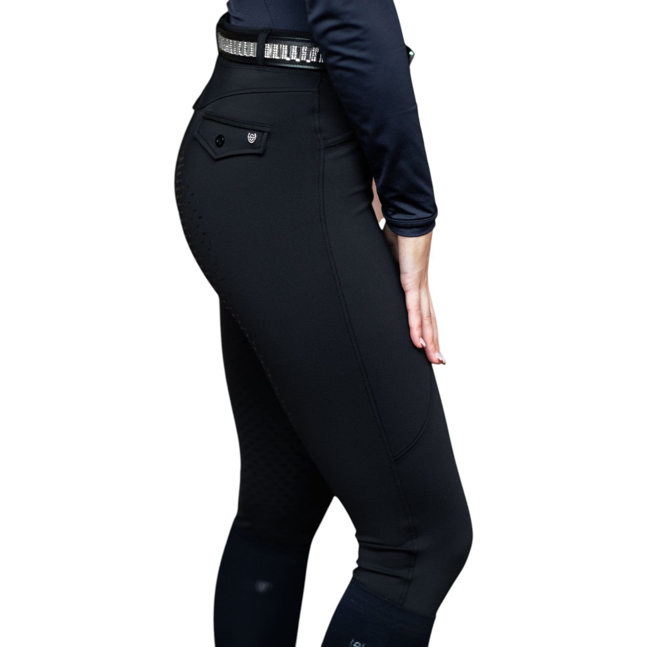 Reitleggings Damen Knee-Grip Premium Leggings