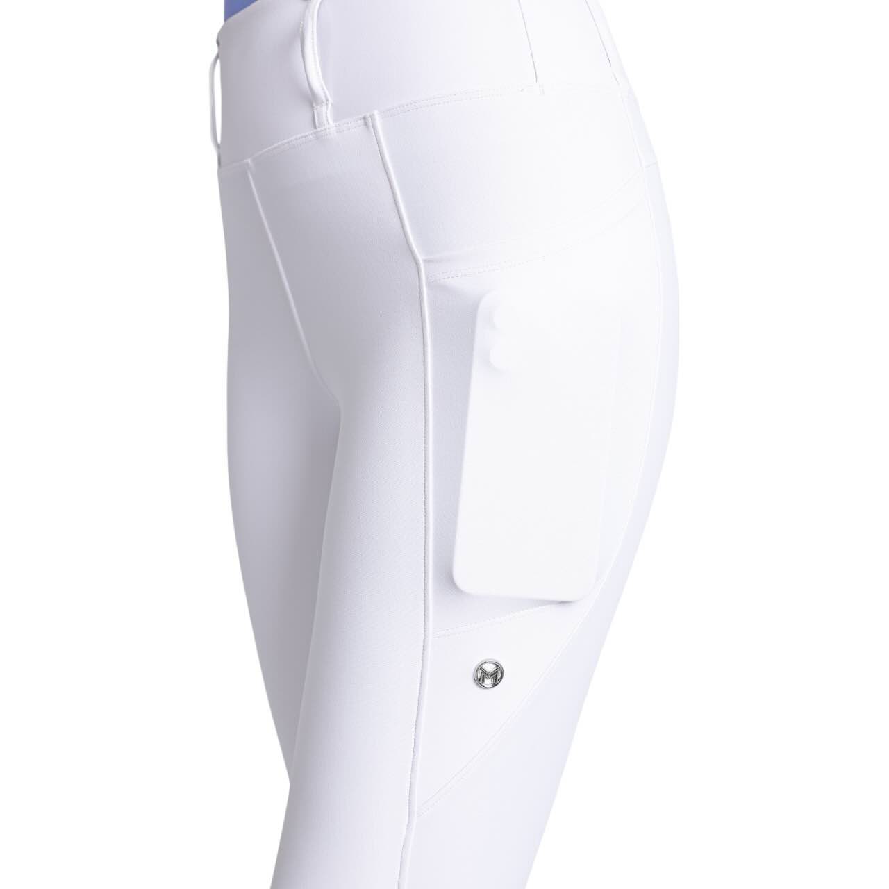 Reitleggings Damen Knee-Grip Studio Damenreitleggings