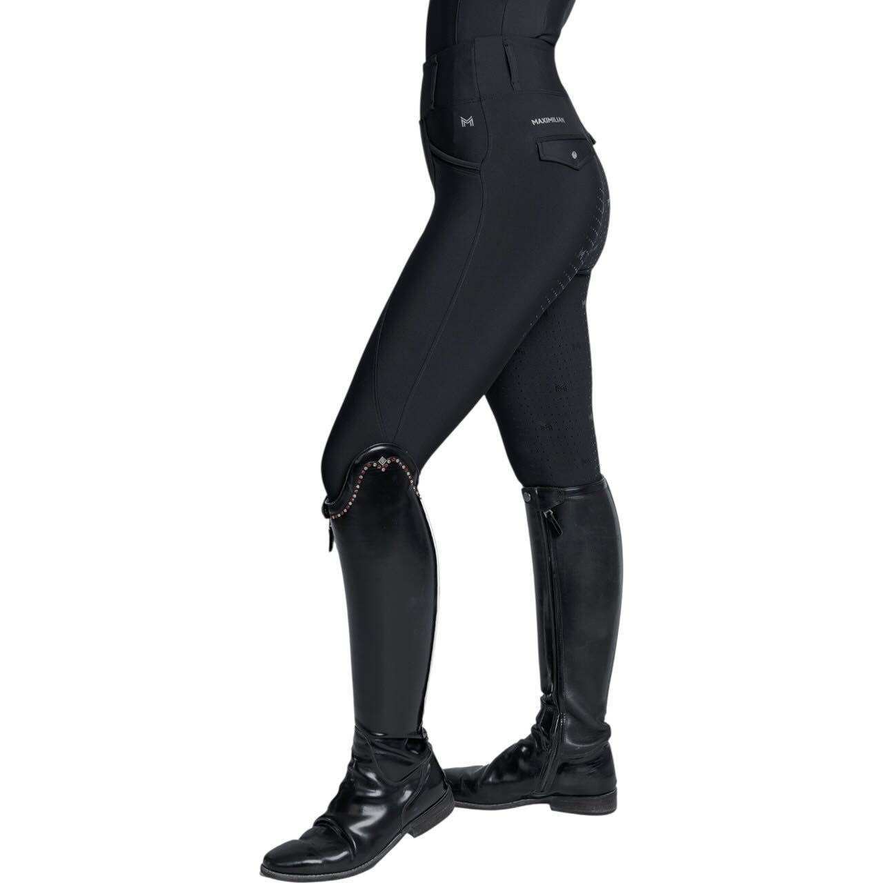Reitleggings Damen No-Grip Pro Riding Leggings