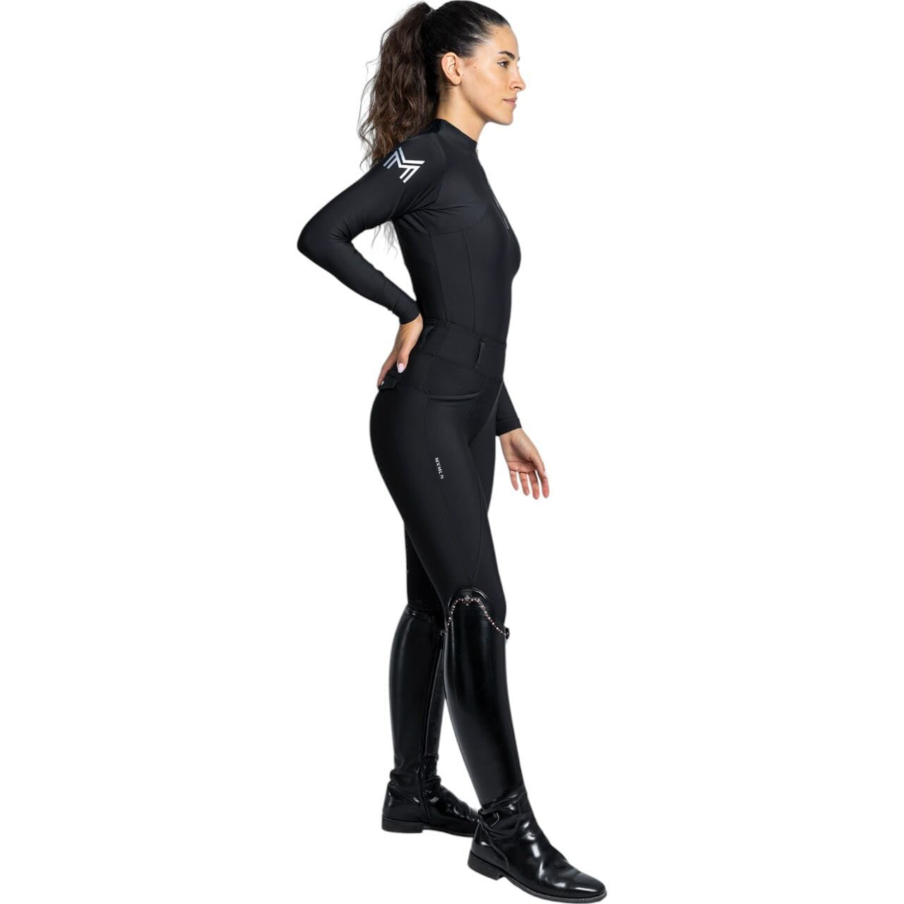 Reitleggings Damen No-Grip Pro Riding Leggings