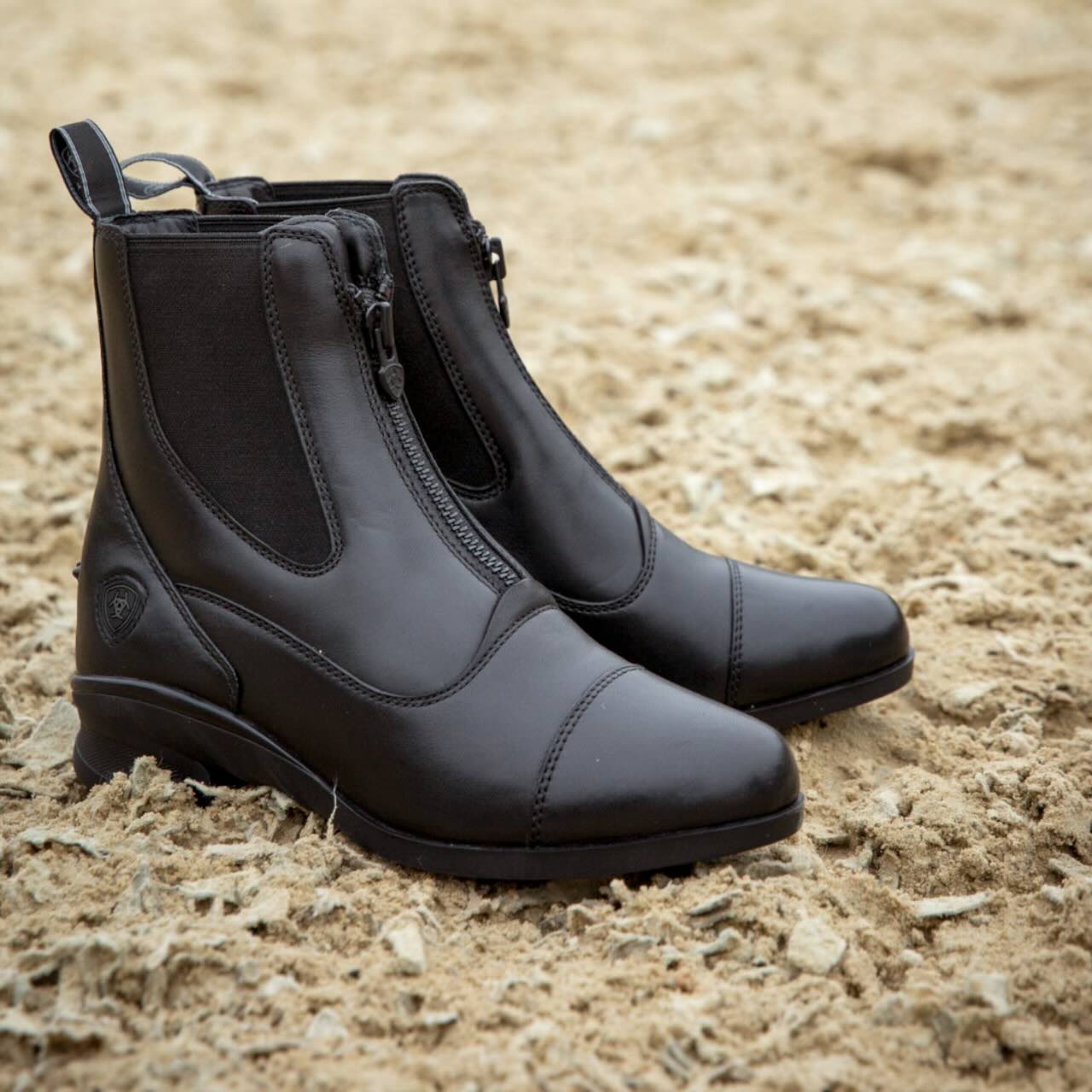 Reitstiefelette WMS Heritage Zip Leder Stiefelette