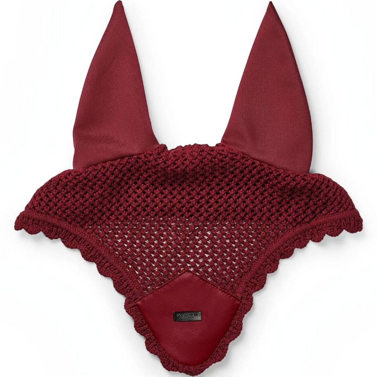 Fliegenhaube Velvet Merlot Fliegenmütze
