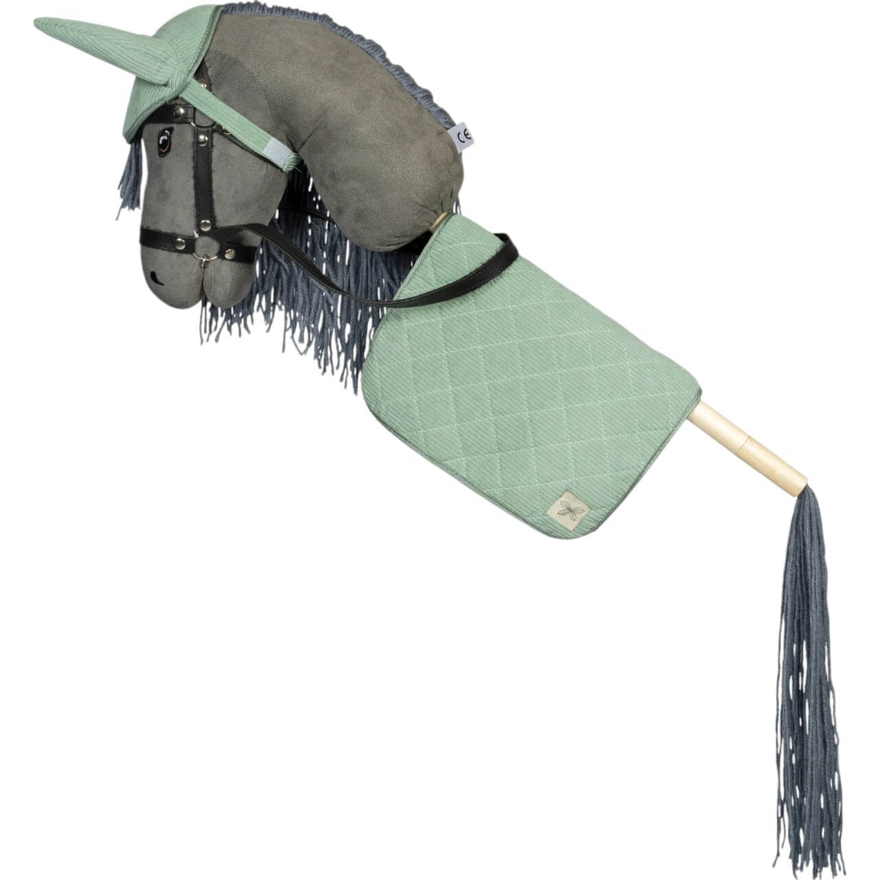 Schabracke und Fliegenhaube Corduroy Hobby Horse Saddle Pad