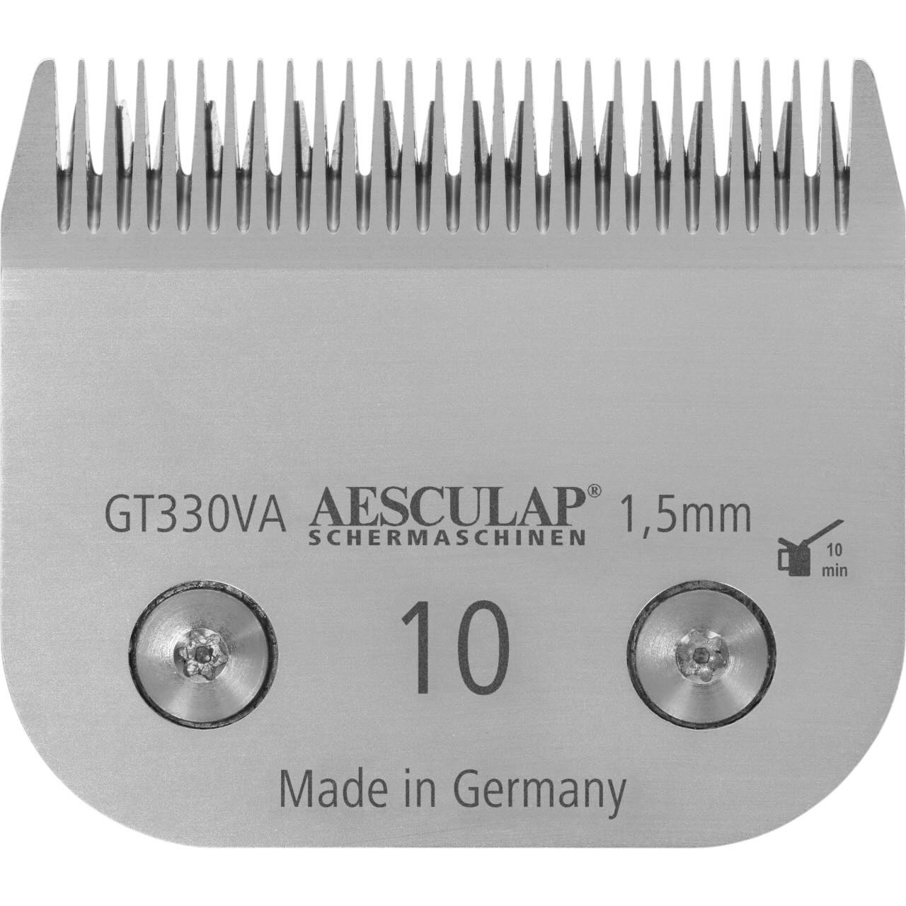 Scherkopf aus Edelstahl für Aesculap Schermaschine SnapON