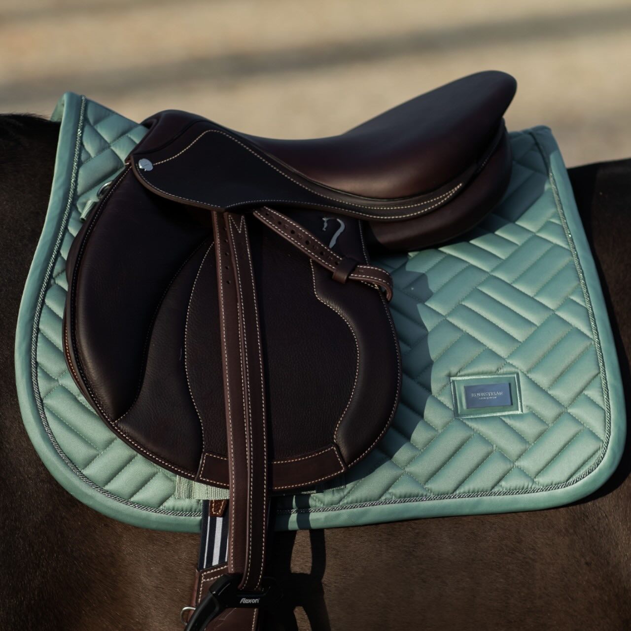 Springschabracke Mint Green Schabracke