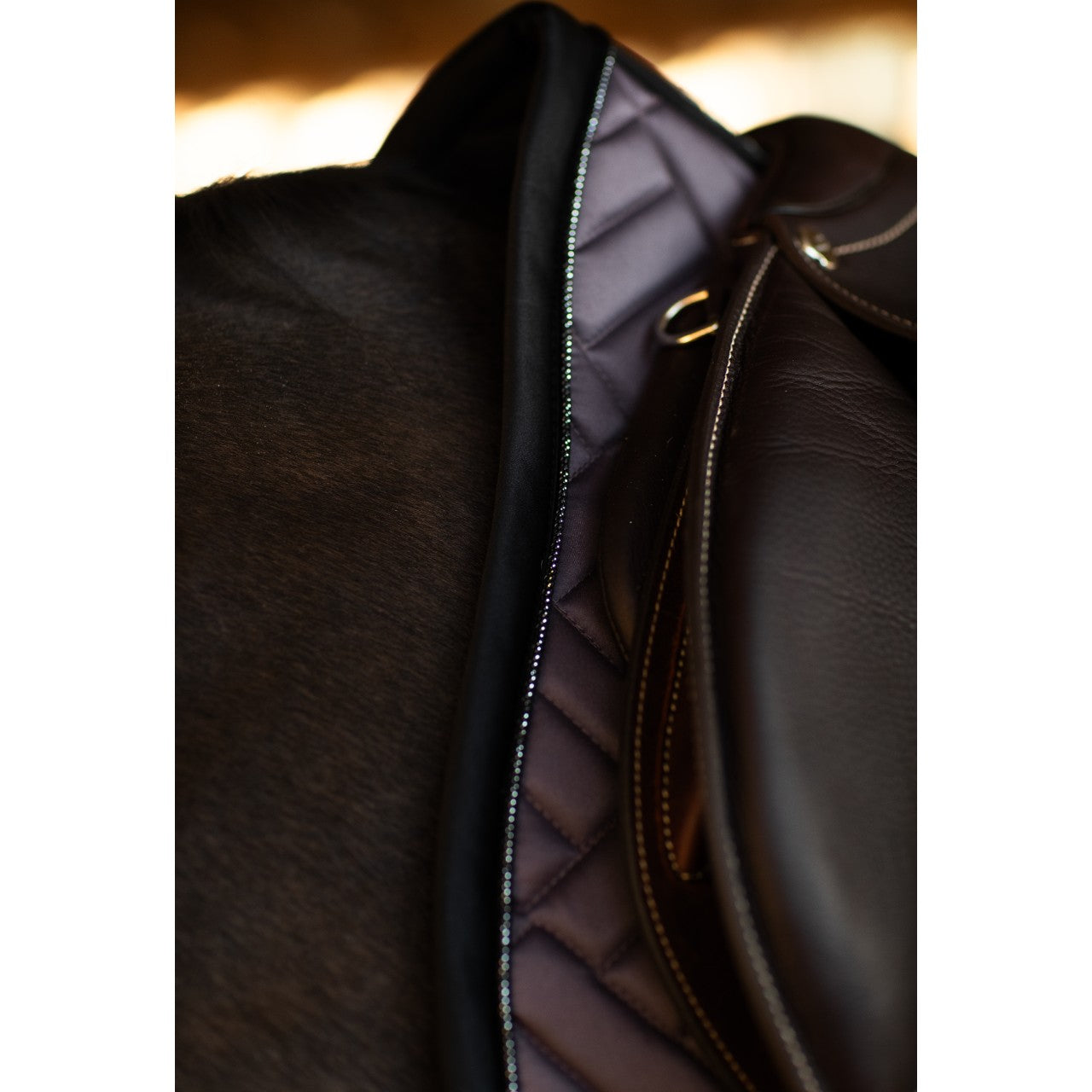 Springschabracke Modern Dark Violet Schabracke