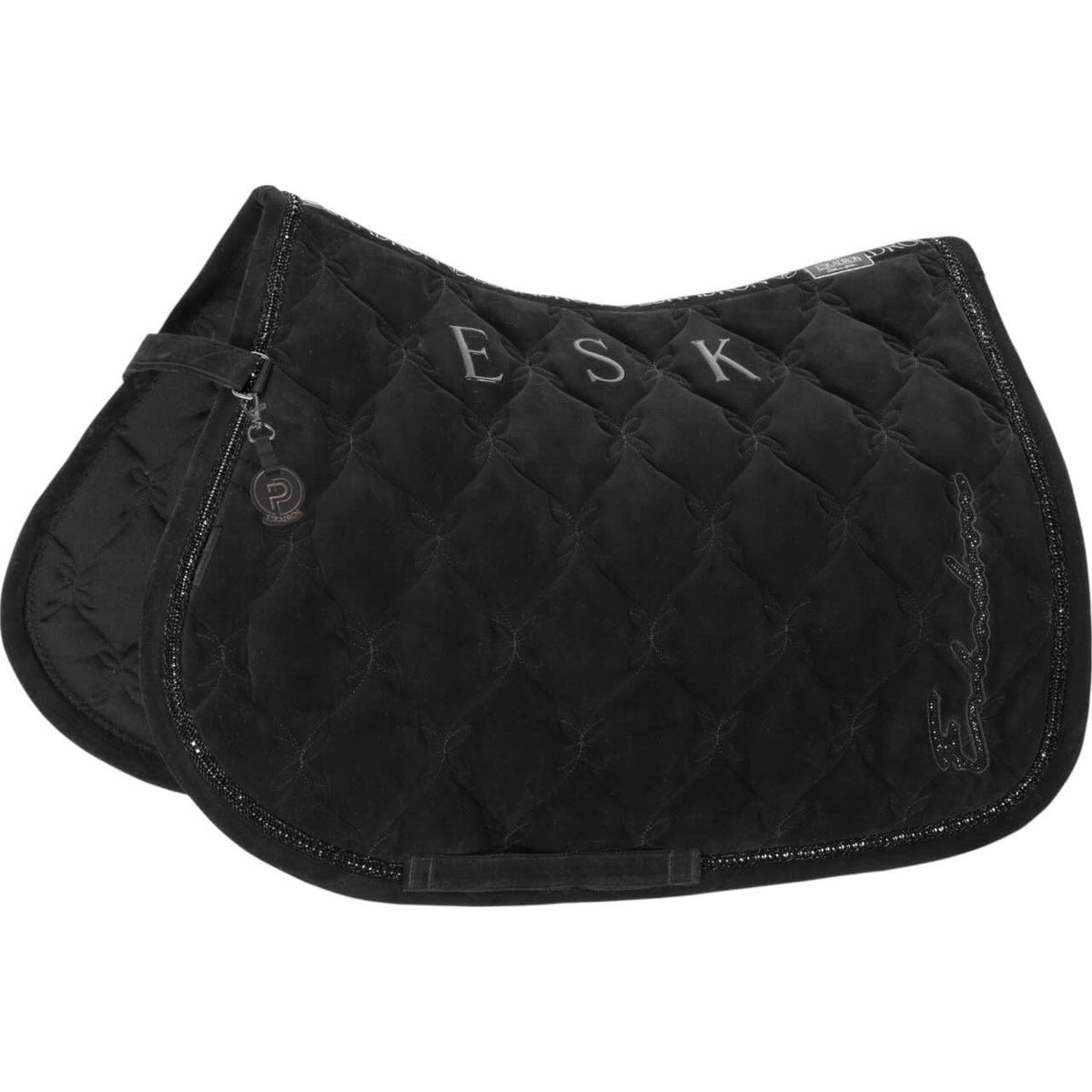 Springschabracke Velours Crystal Platinum 2025 Schabracke