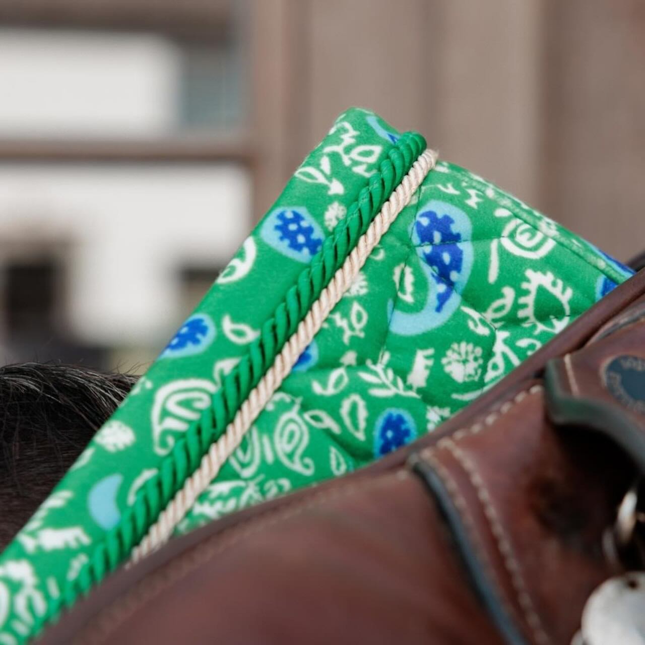 Springschabracke Velvet Printing Schabracke