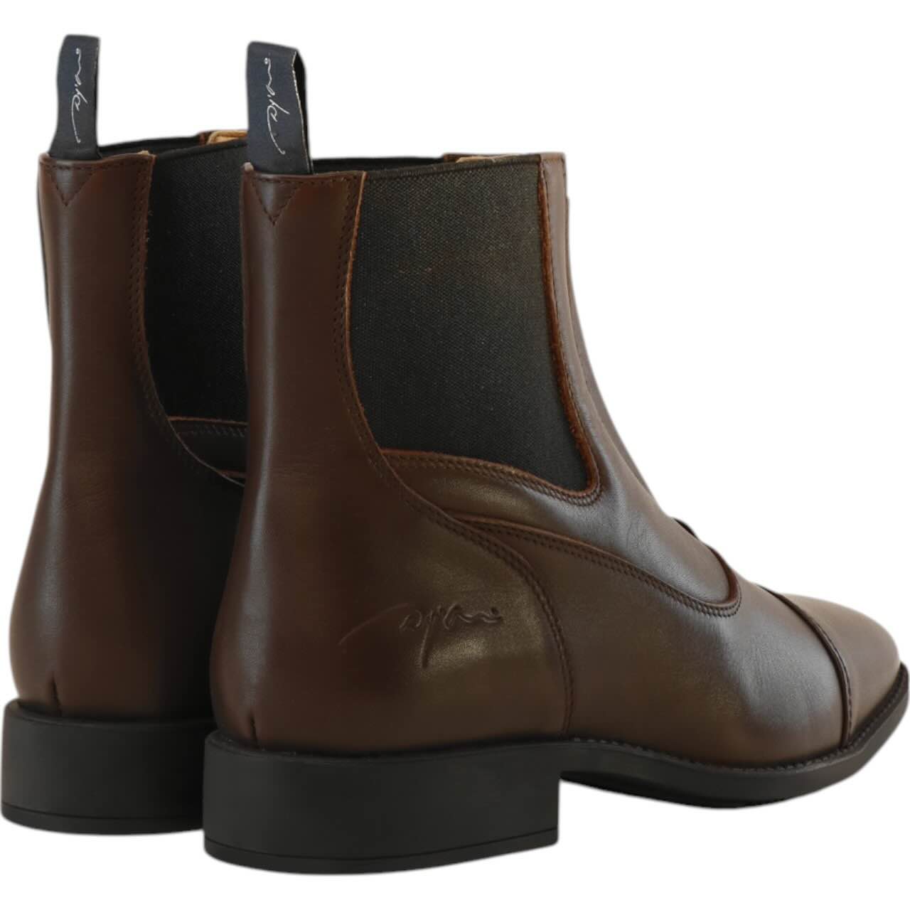 Stiefeletten Frontreißverschluss Lederstiefelette