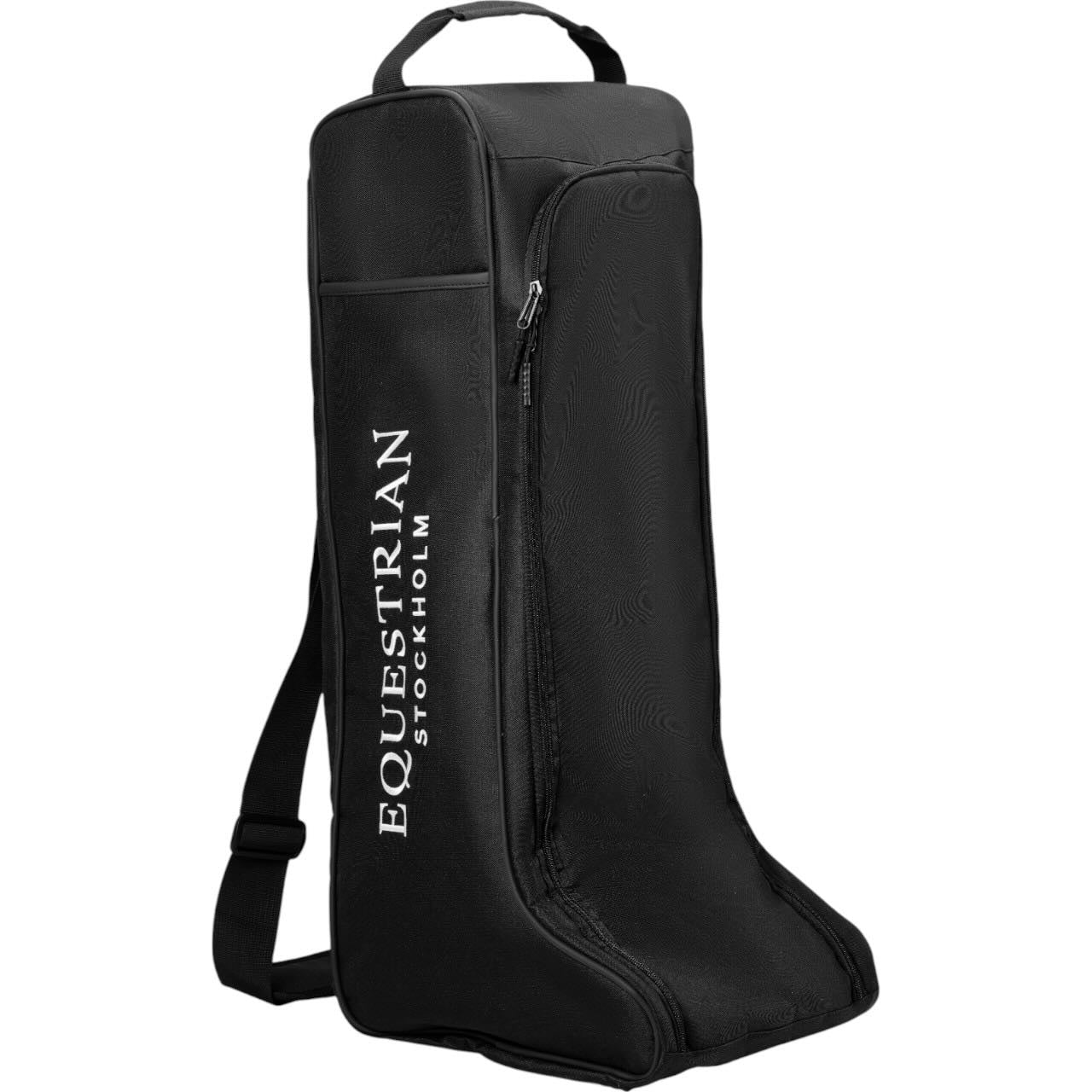 Equestrian Stockholm Stiefeltasche Boot Bag Tasche, Black, Produkt allein.
