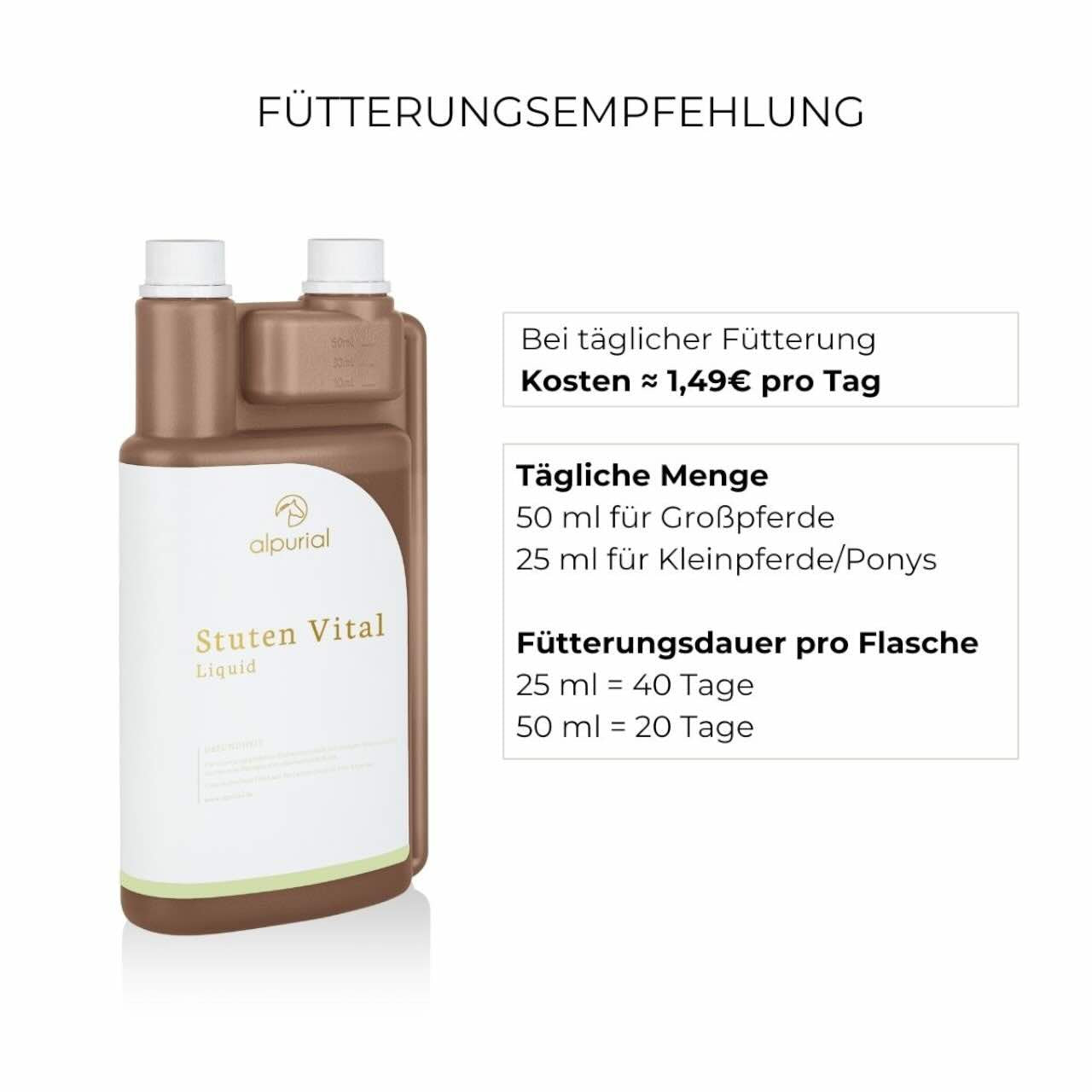 Stuten Vital Zusatzfutter Ergänzungsfuttermittel