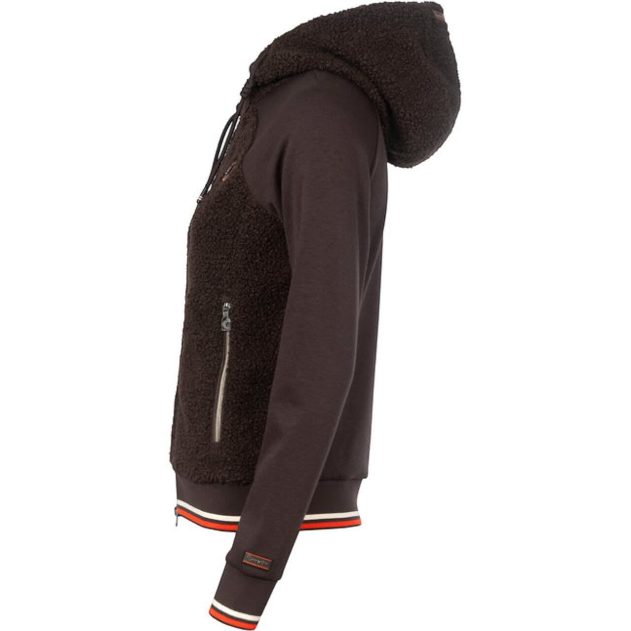 Sweatjacke Damen Cavalleora Premium Capsule HW 2025 Teddyjacke