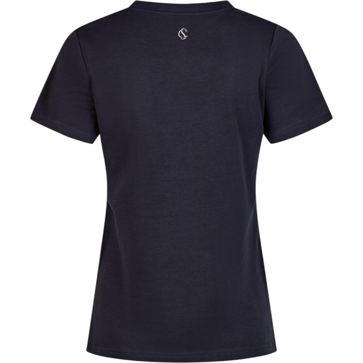 Eskadron T-Shirt Damen Classic Sports FS26 Damenshirt, Schwarz, Produkt allein auf weißem Hintergrund.