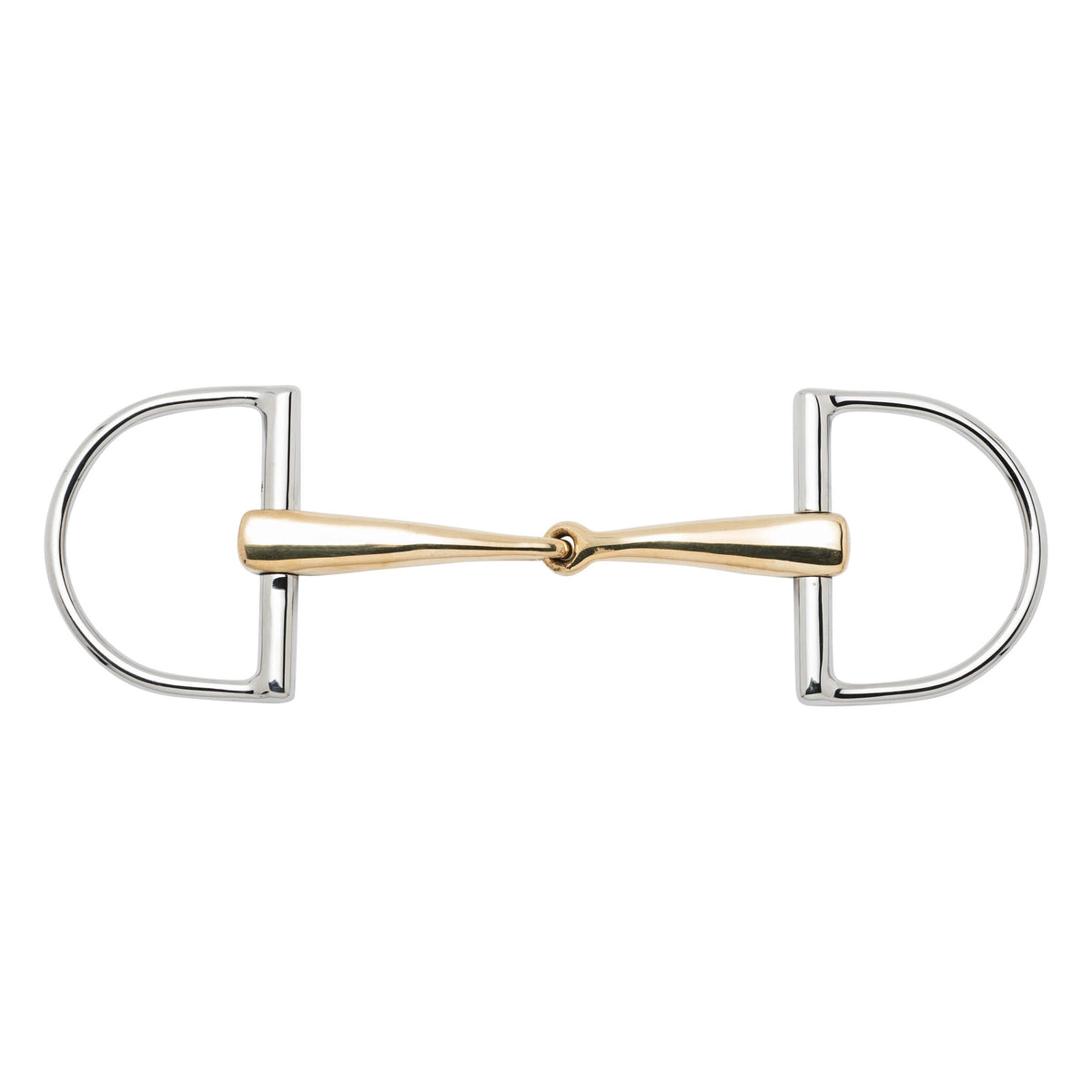 D-Ring Trense Einfach Gebrochen KAUGAN®-Shaped 16 mm Gebiss
