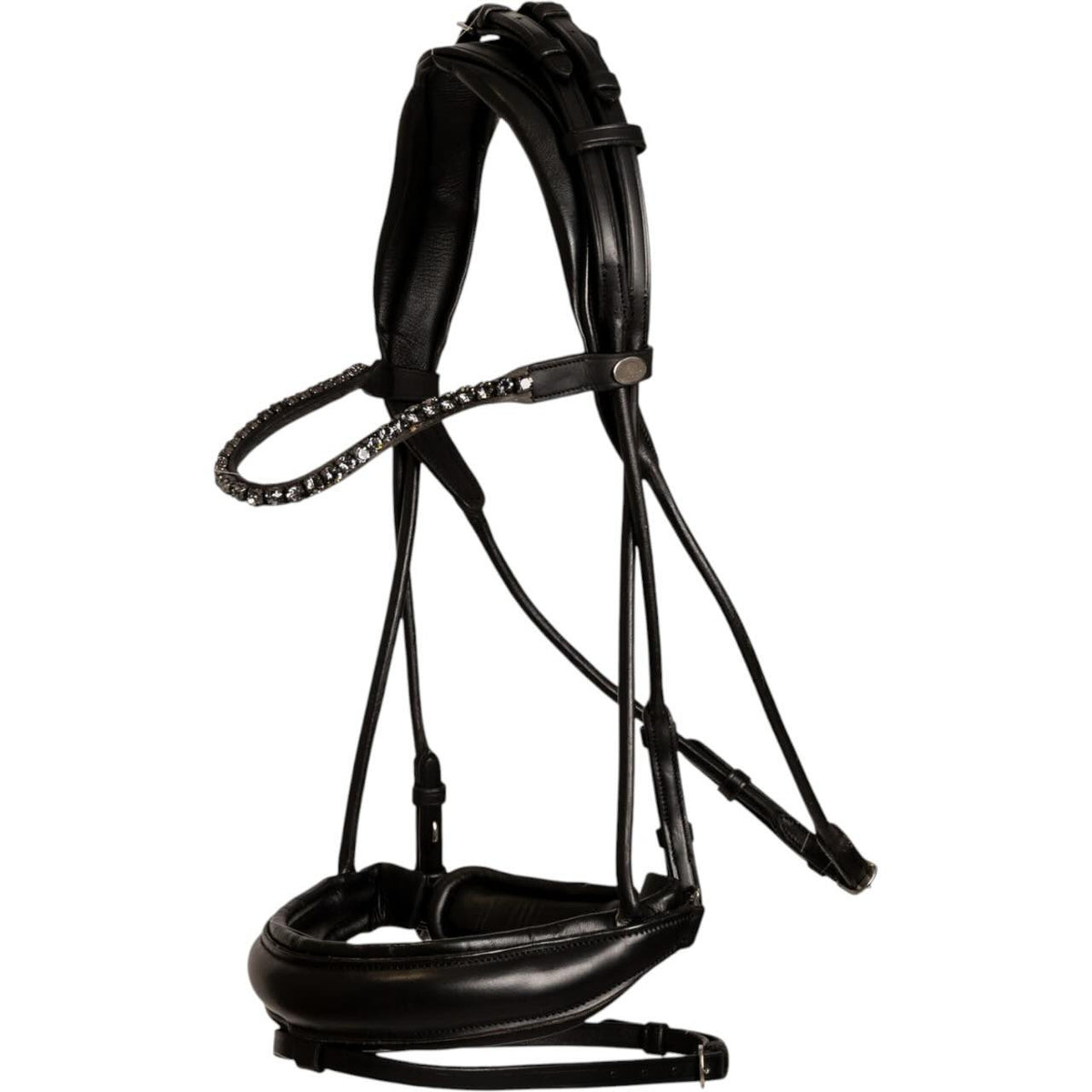 Trense Rundgenäht mit breitem Reithalfter Soft Leather Collection Trensenzaum