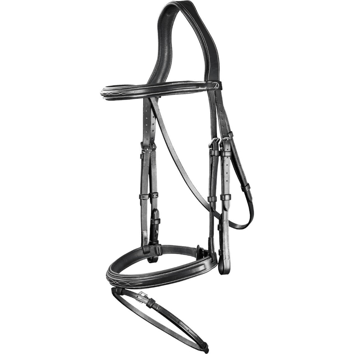 Trense mit kombiniertem Reithalfter US Jumping Collection