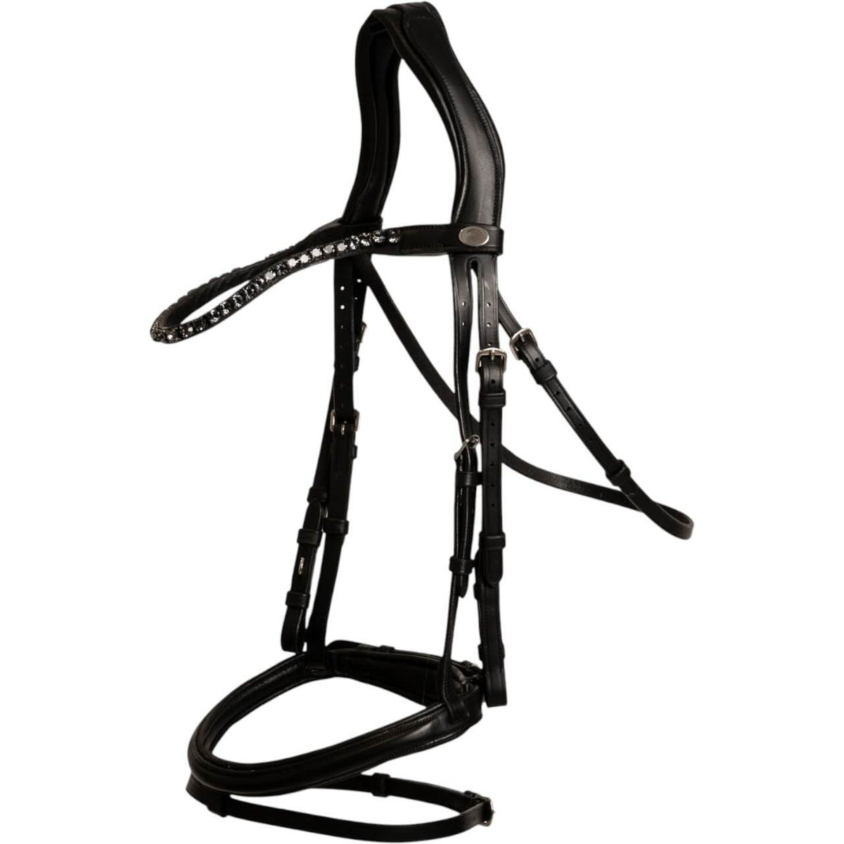 Trense mit mittelbreitem Sperrriemen Soft Leather Collection Trensenzaum