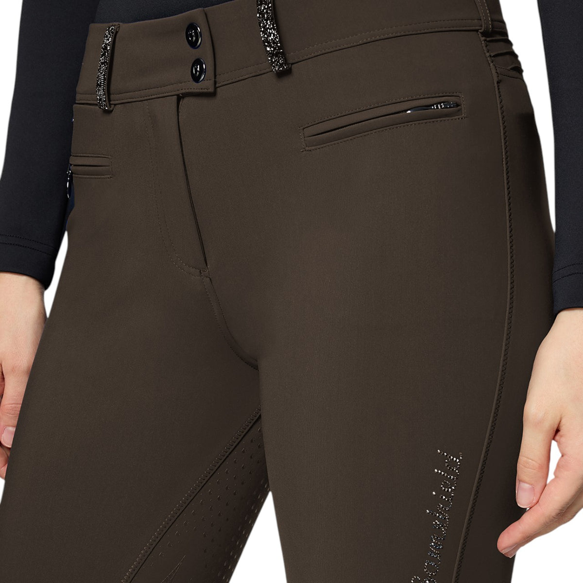 Pantaloni da equitazione da donna Full-Grip Clara Premium HW 2026 Pantaloni da equitazione da donna