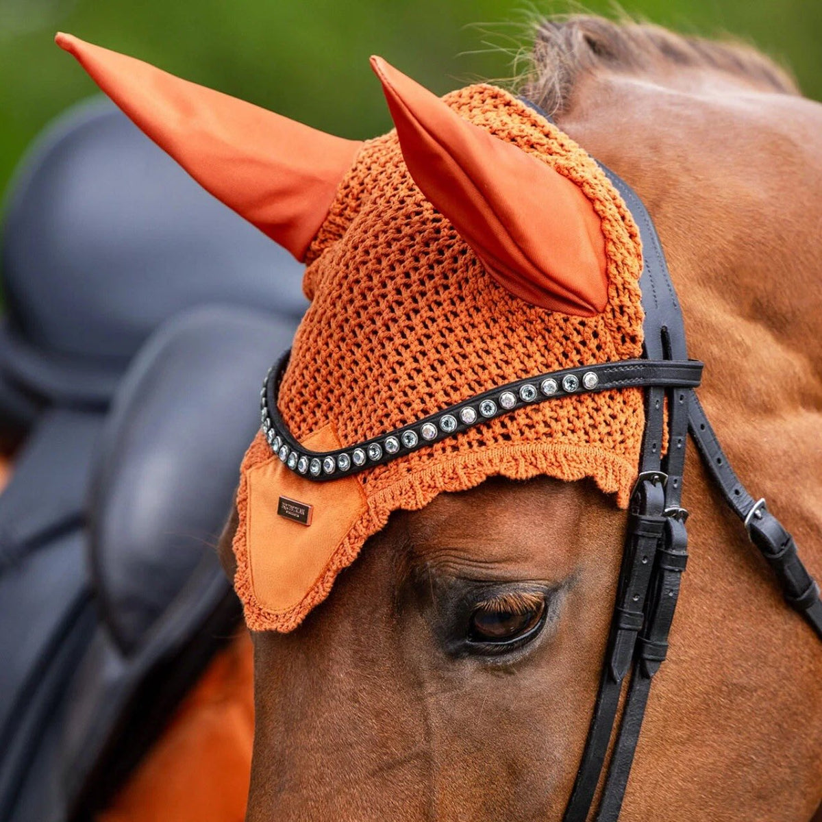 Fliegenhaube Velvet Chestnut Fliegenmütze
