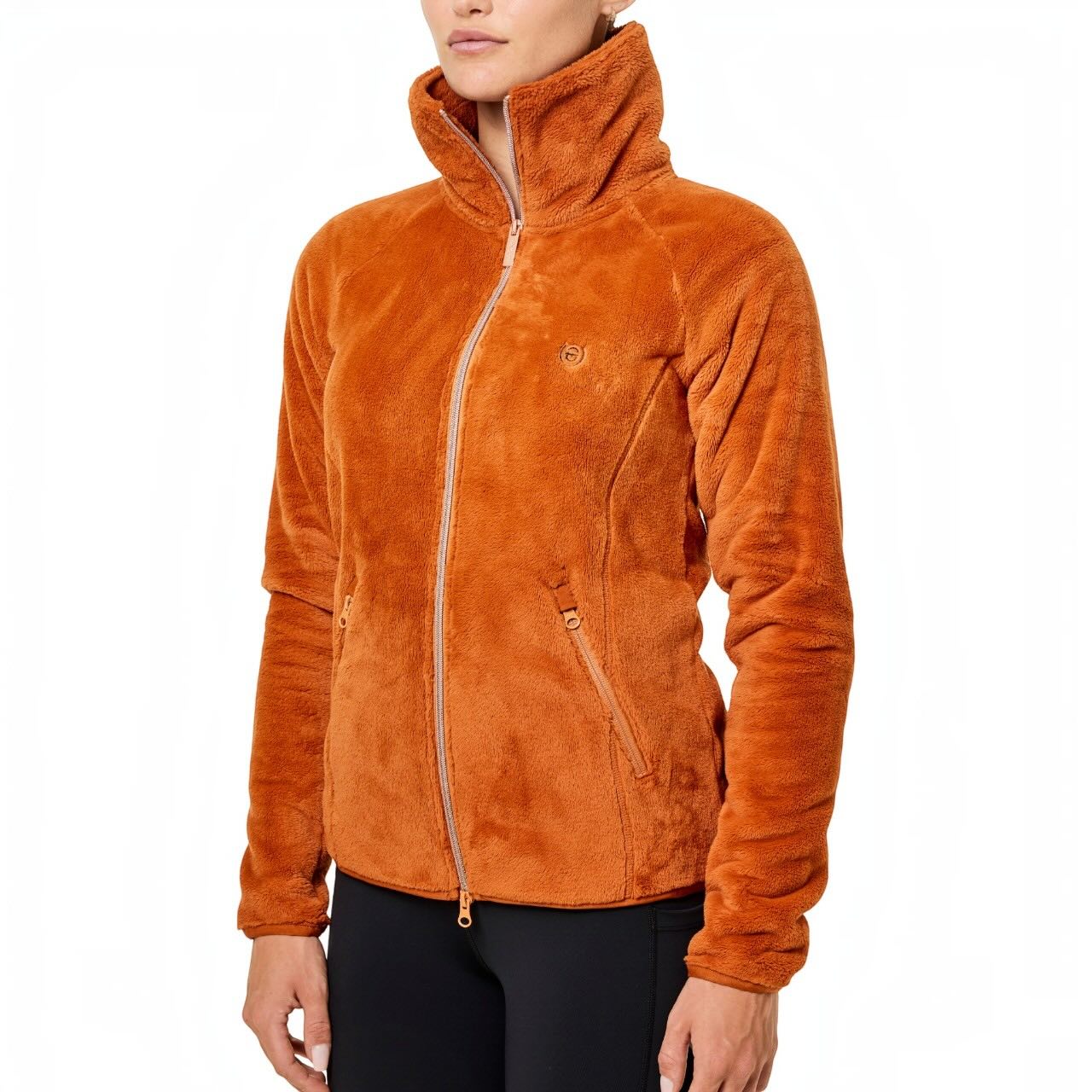 Fleecejacke Damen Velvet Chestnut Teddy Jacke