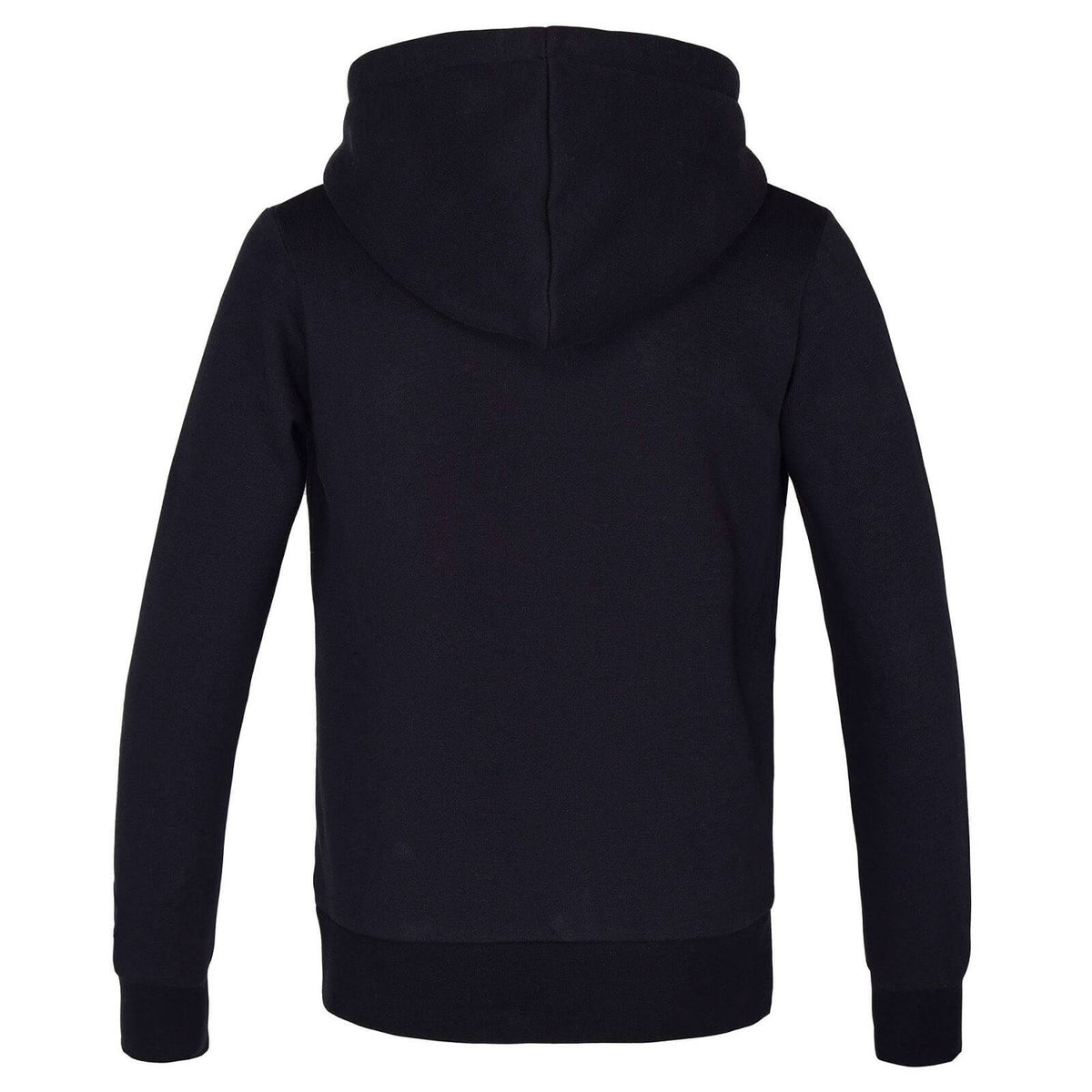 Kingsland Pullover Kinder Classic Junior Hoodie, Schwarz, Produkt allein auf weißem Hintergrund.