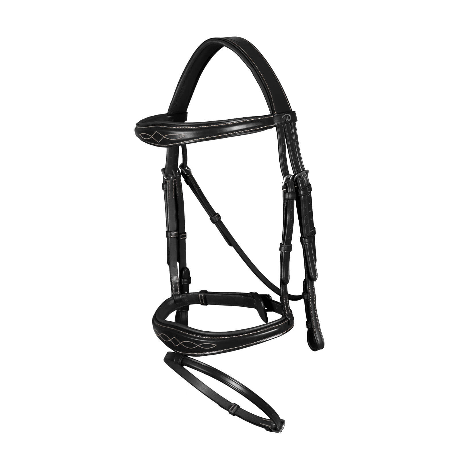 Anatomische Trense mit kombiniertem Reithalfter US Collection Trense