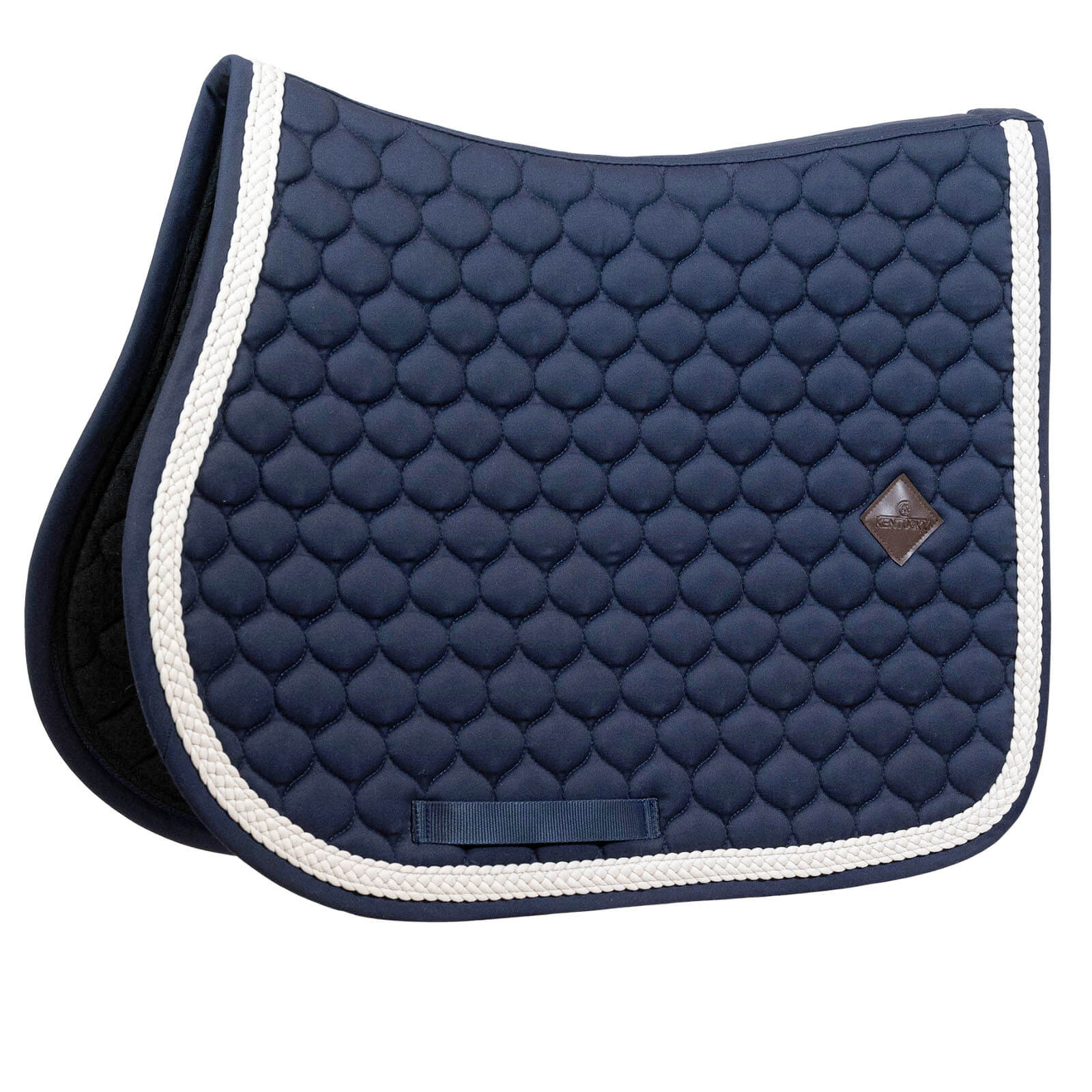 Schabracke Springen Saddle Pad with plaited cord Springschabracke geflochten