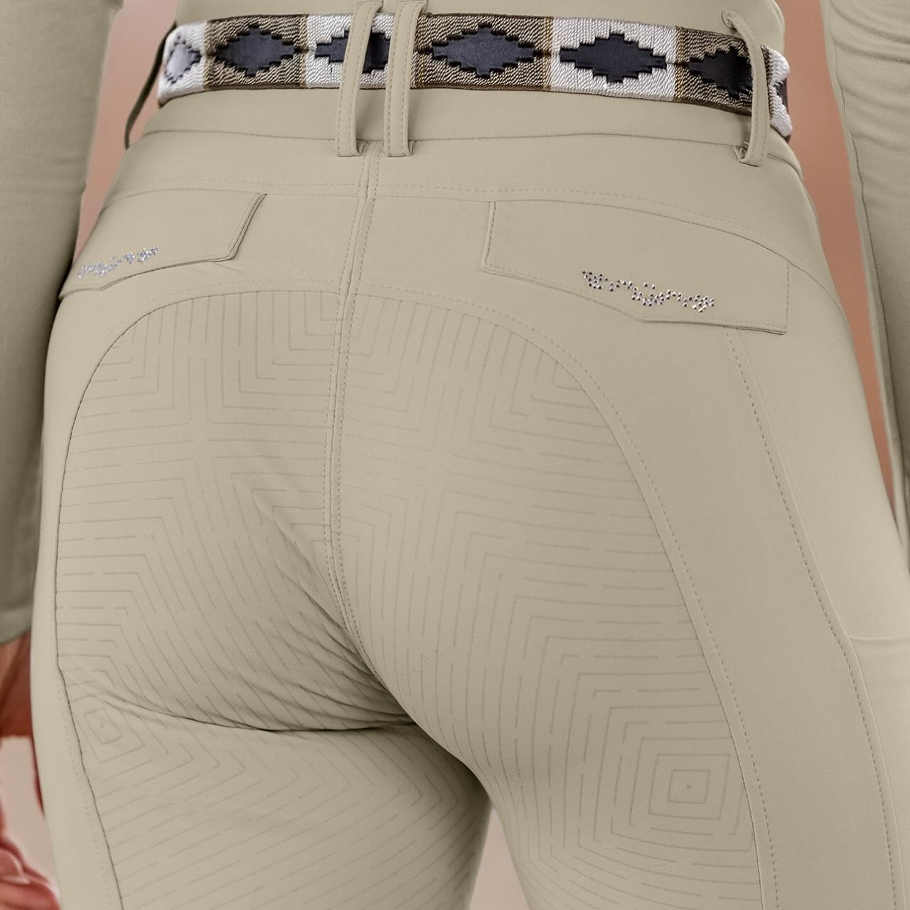 Reithose Damen Full-Grip Comfort Ride Glam HW 2025 Damenreithose