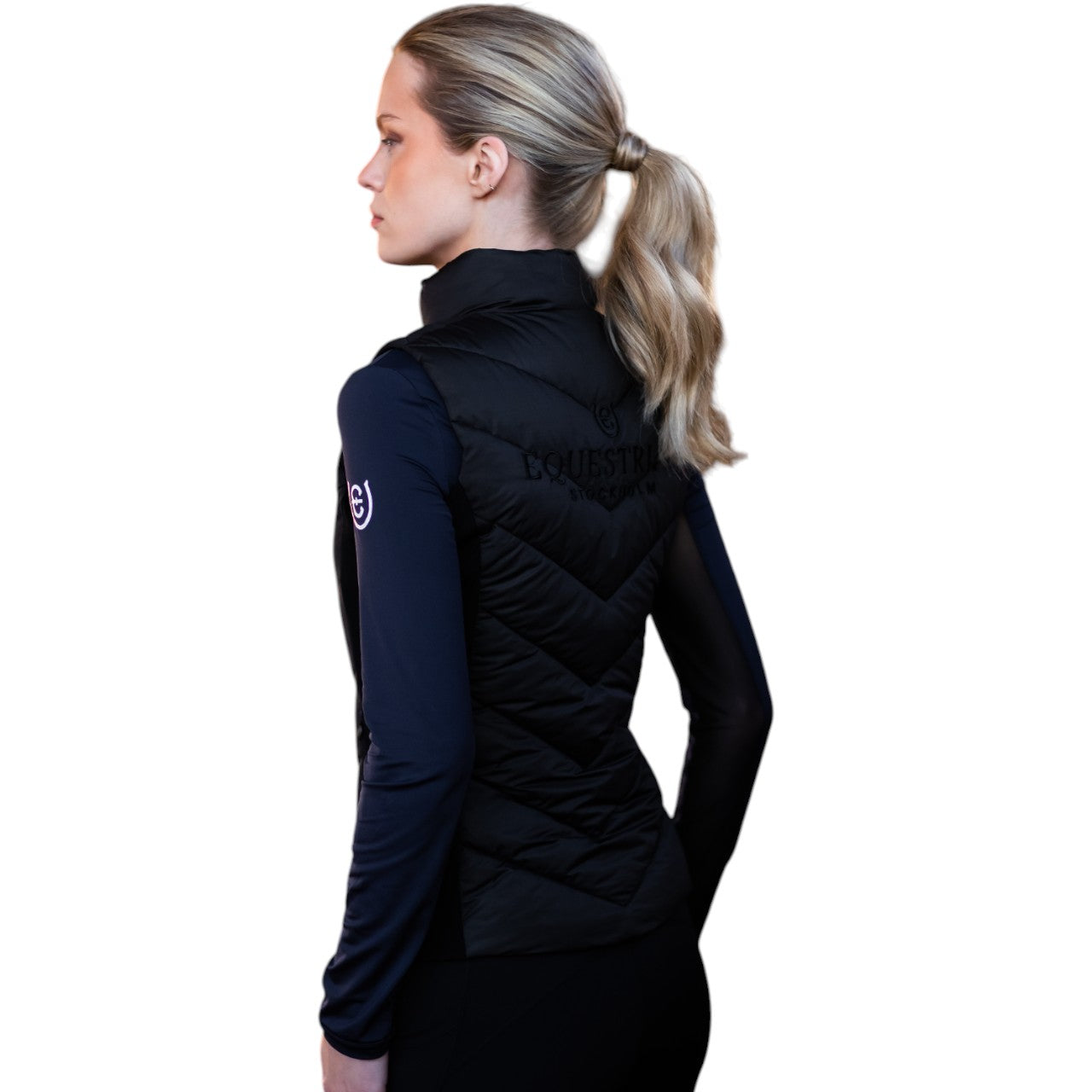 Steppweste Damen Versatile Black Weste