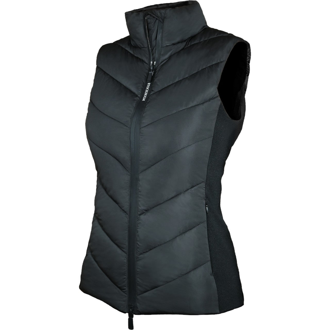 Steppweste Damen Versatile Black Weste
