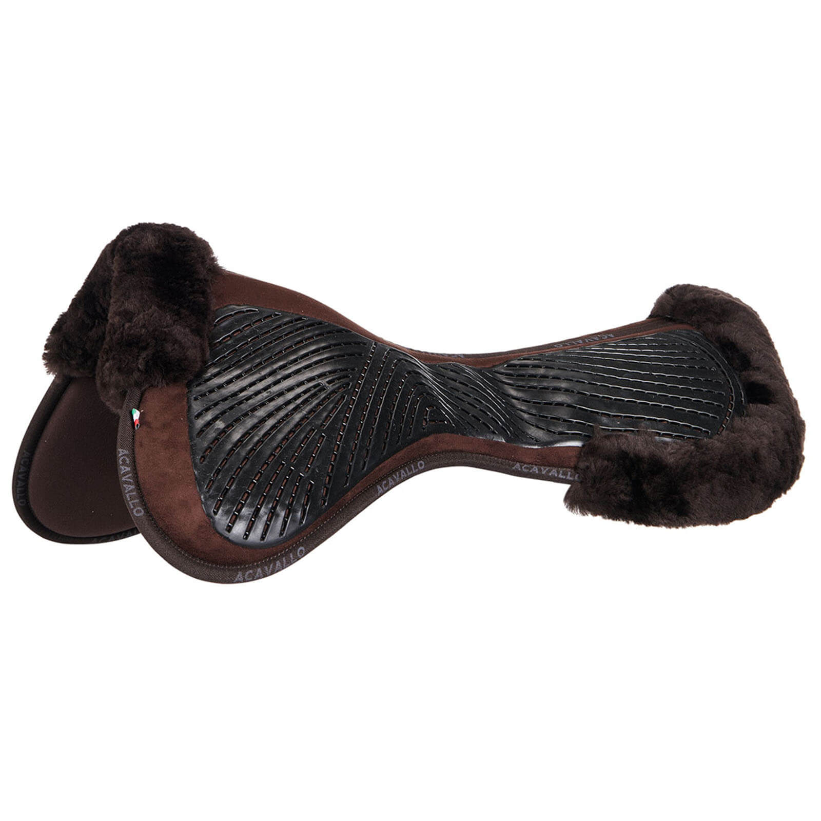 Close Contact Gel & Memory Foam Halfpad Lammfell