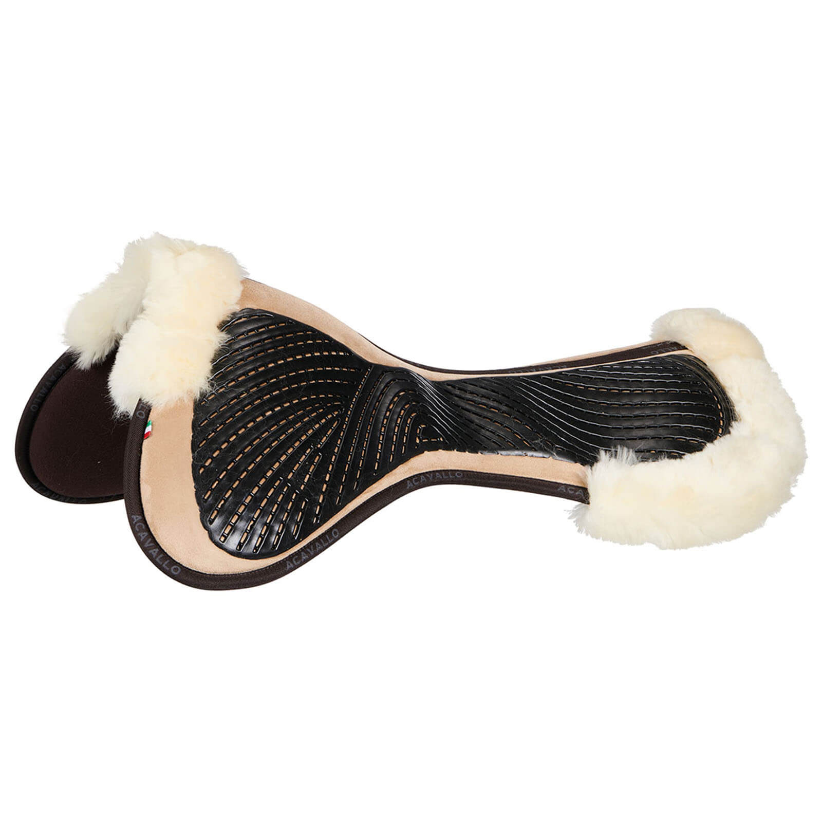 Close Contact Gel & Memory Foam Halfpad Lammfell
