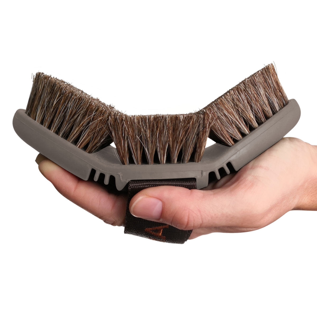 Rosshaar-Kardätsche CareFlex Pferdebürste