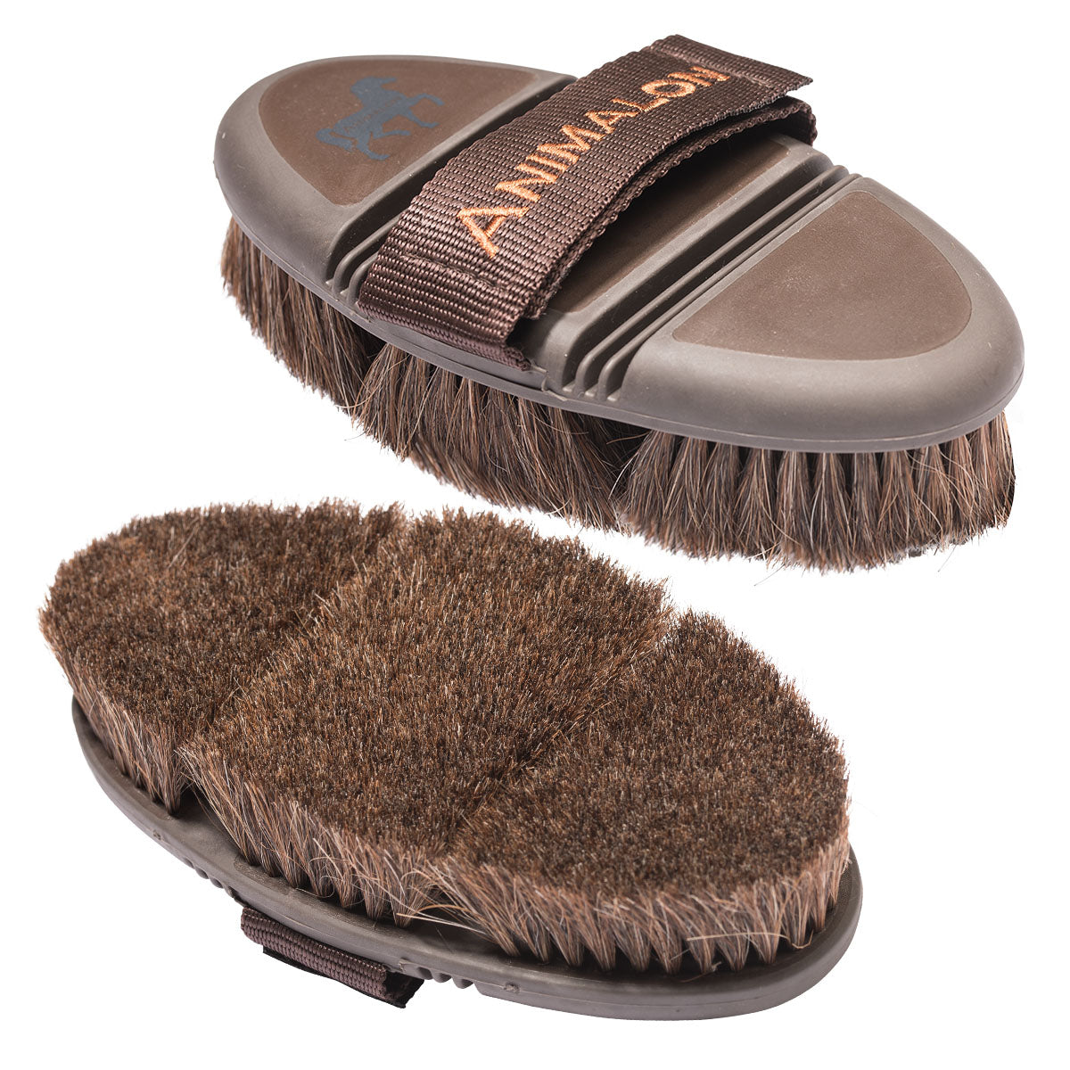Rosshaar-Kardätsche CareFlex Pferdebürste