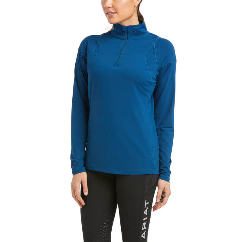 Longsleeve Baselayer Auburn 1/4 Zip Funktionsshirt