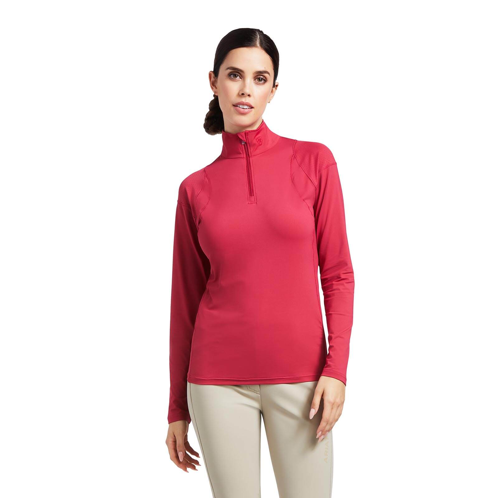 Longsleeve Baselayer Auburn 1/4 Zip Funktionsshirt
