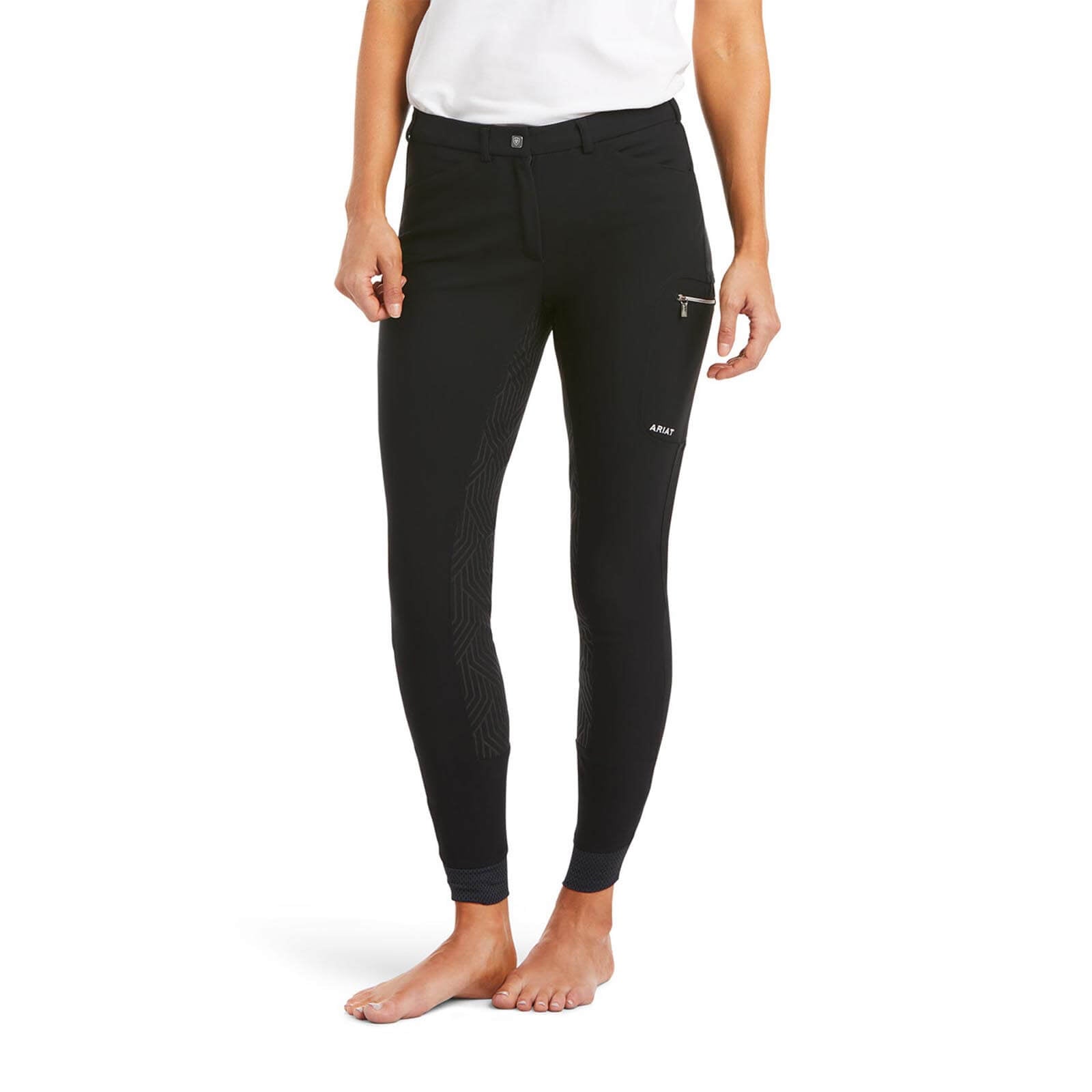 Reithose Damen Breeches Triton Full Grip Vollbesatz Damenreithose