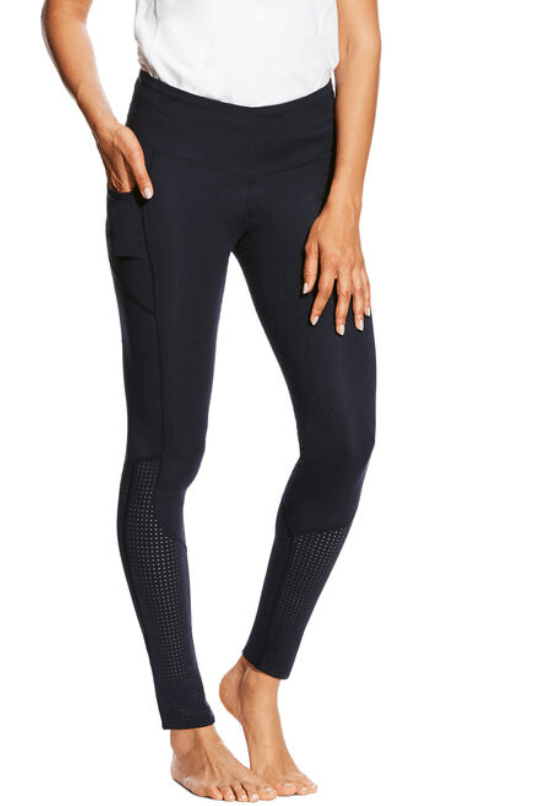 Reitleggings Damen Tight Eos Full Grip Classic Vollbesatz
