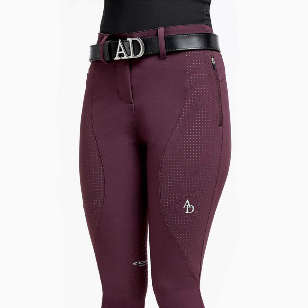 Reithose Damen Full-Grip Performance Vollbesatz Damenreithose